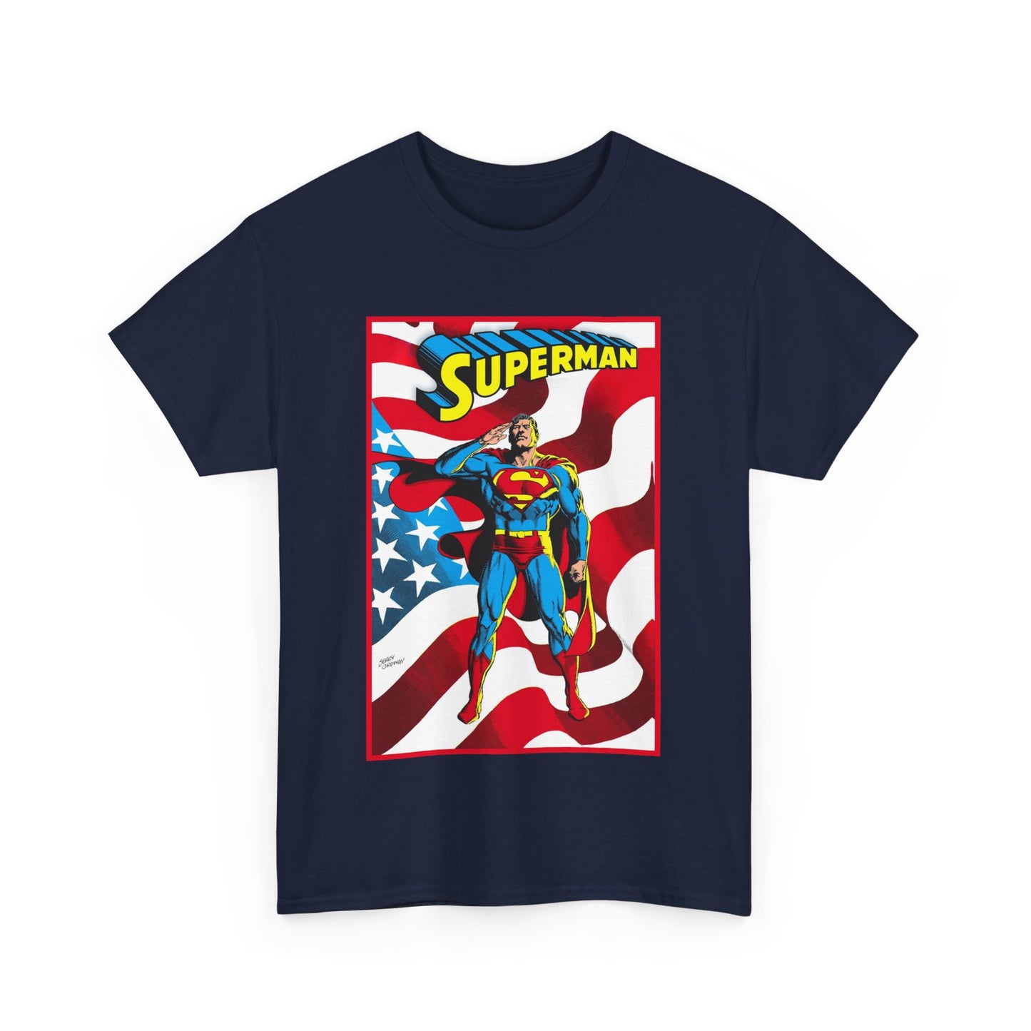 Superman T-Shirt - Jerry Ordway Art - Man of Steel, Metropolis - DC Comics