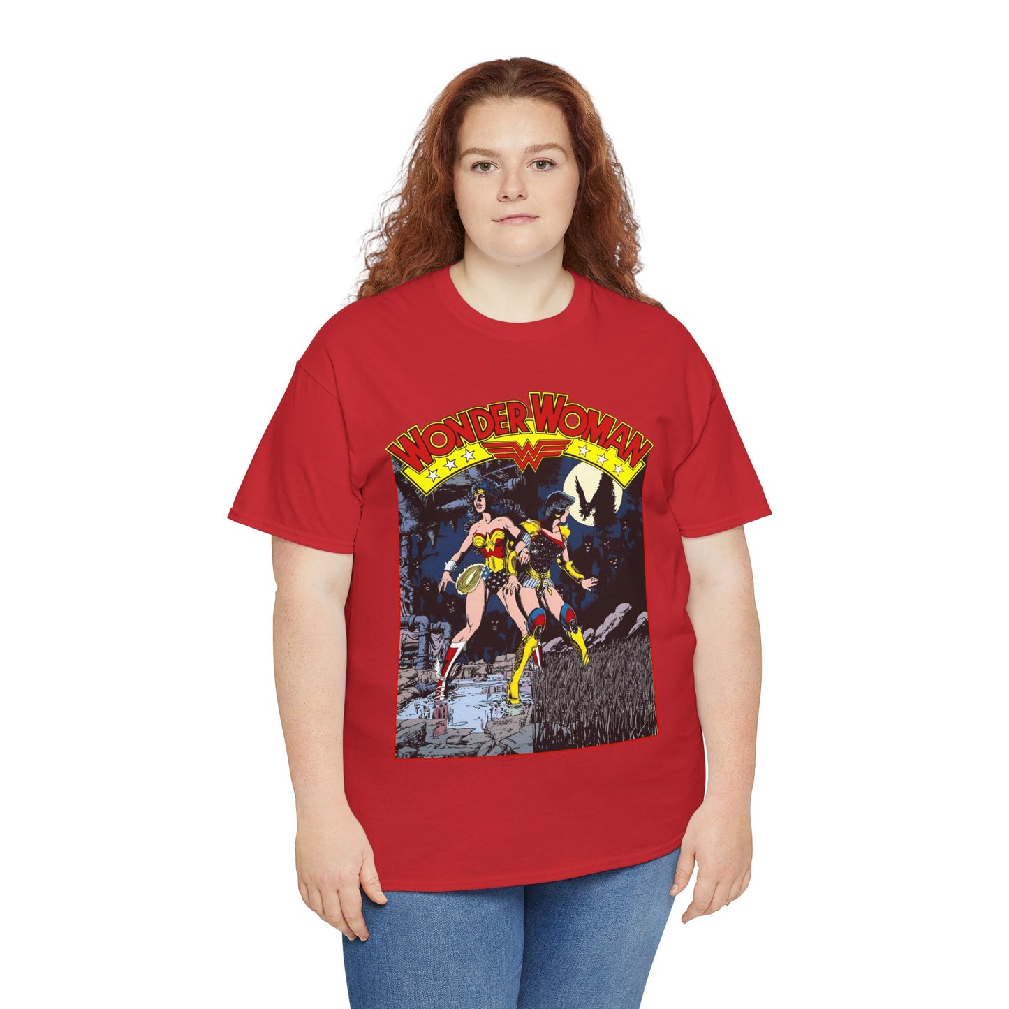 Wonder Woman & Troia T-Shirt - George Perez Art - Wonder Girl, Donna Troy - Themyscira, Paradise Island - DC Comics