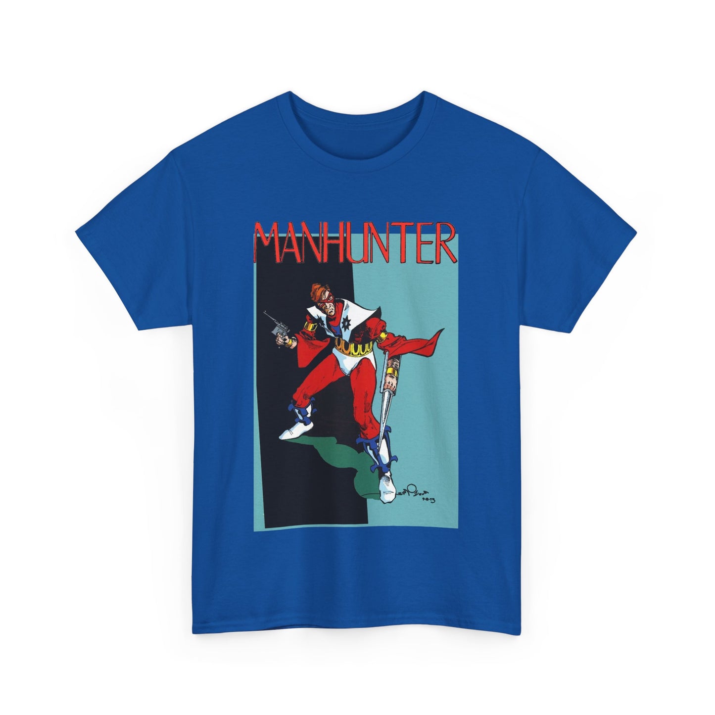 Manhunter T-Shirt - Walt Simonson Art - Detective Comics - Paul Kirk - DC Comics - Batman Connection