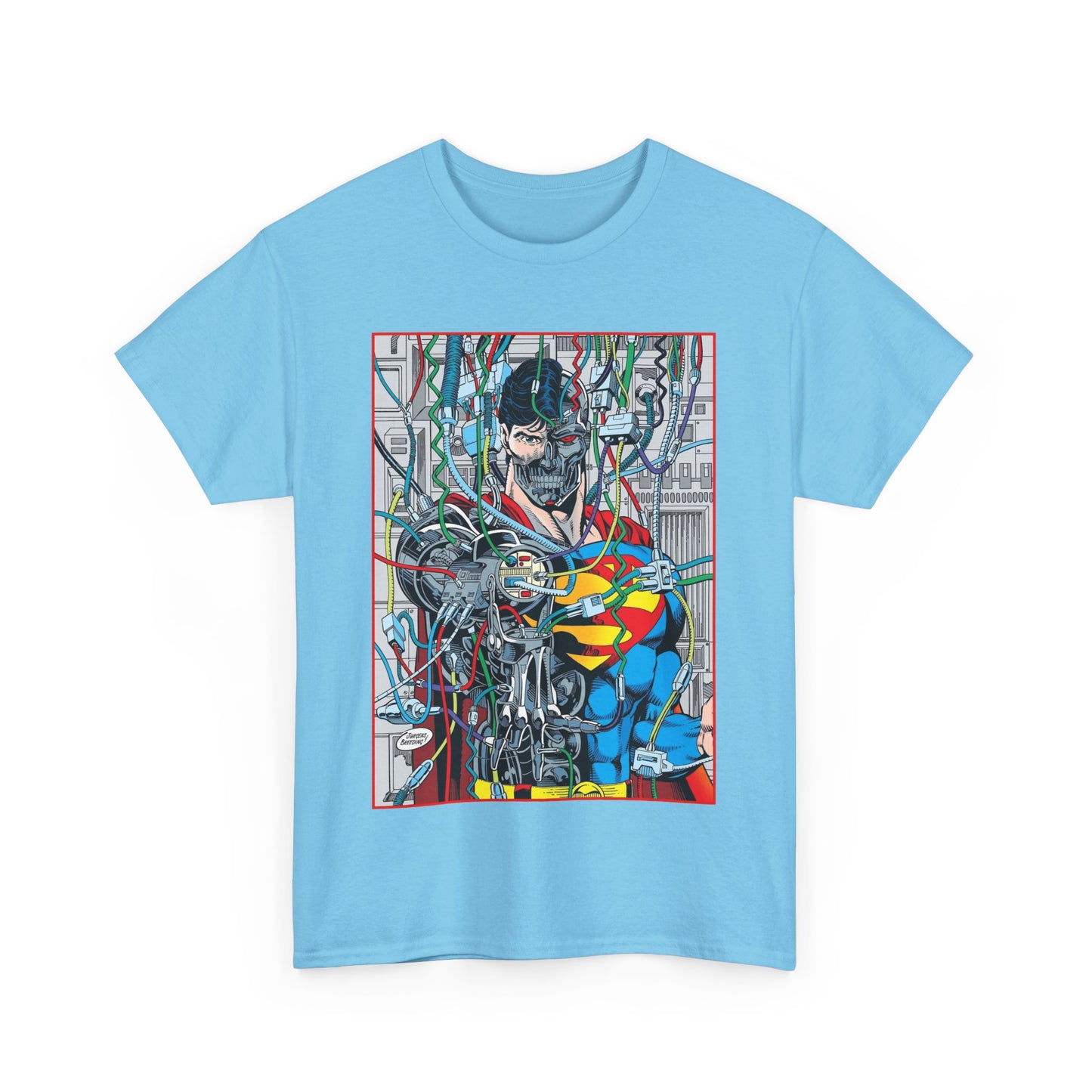 Cyborg Superman T-Shirt - DC Comics - Dan Jurgens Art - Reign of the Supermen - Popular 90s Story