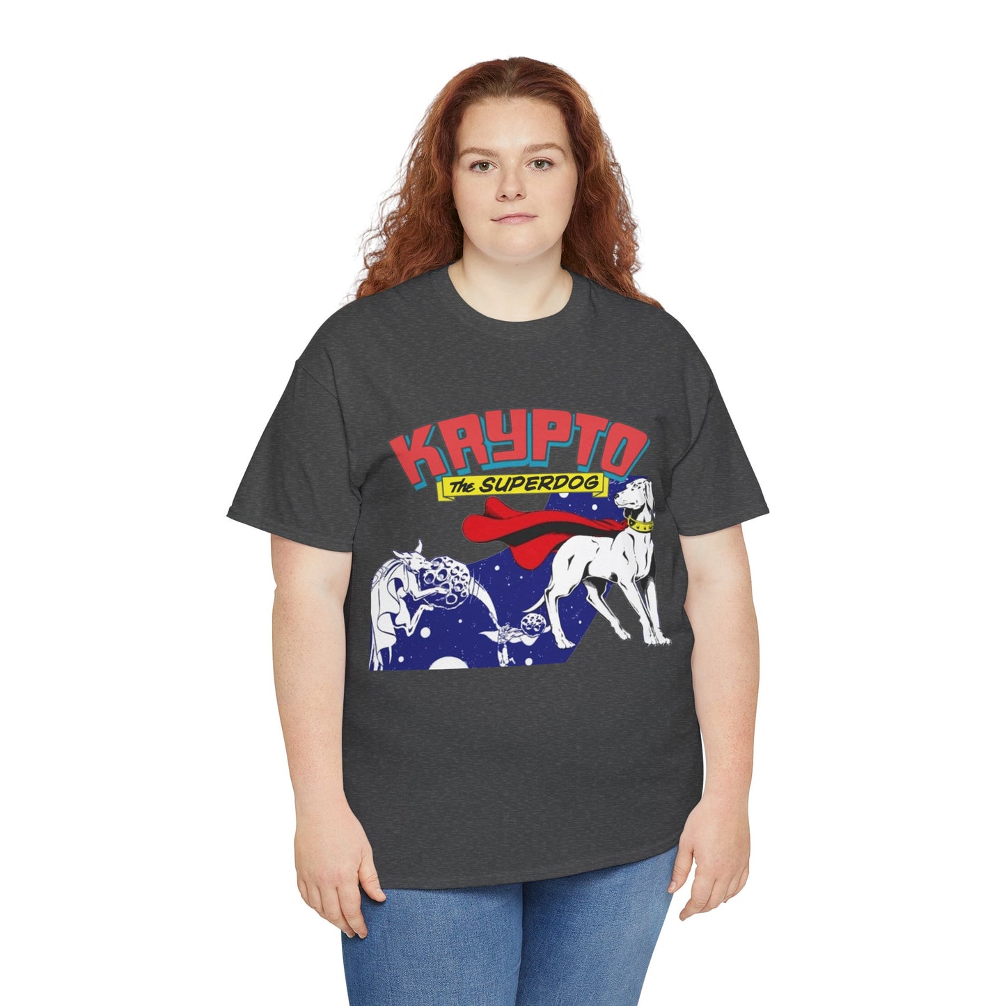 Krypto T-Shirt - James Gunn Superman Movie 2025 - Superman's Beloved Pet -Super Dog from Krypton - Stays at the Fortress of Solitude - DC Comics