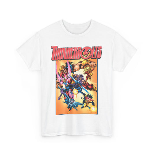 Thunderbolts T-Shirt - Mark Bagley Art - Hawkeye, Songbird - Marvel Comics - Avengers Connection