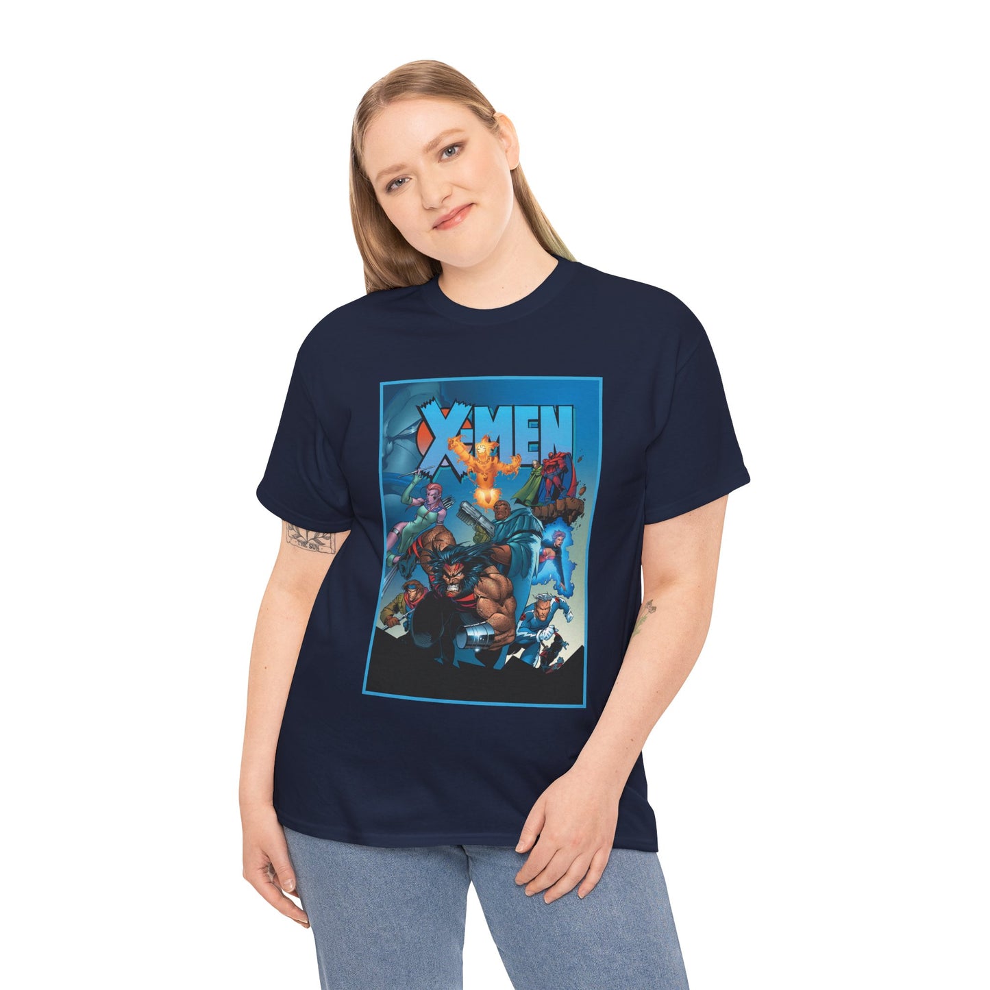 X-Men: Age of Apocalypse T-Shirt - Wolverine, Magneto, Bishop, Quicksilver, Blink - Mutant Alternate Reality - Marvel Comics