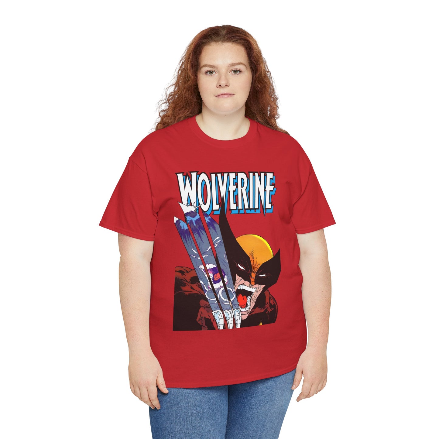Wolverine T-Shirt - Amazing Todd McFarlane Art - Classic Image Vs Incredible Hulk - Marvel Comics - Logan