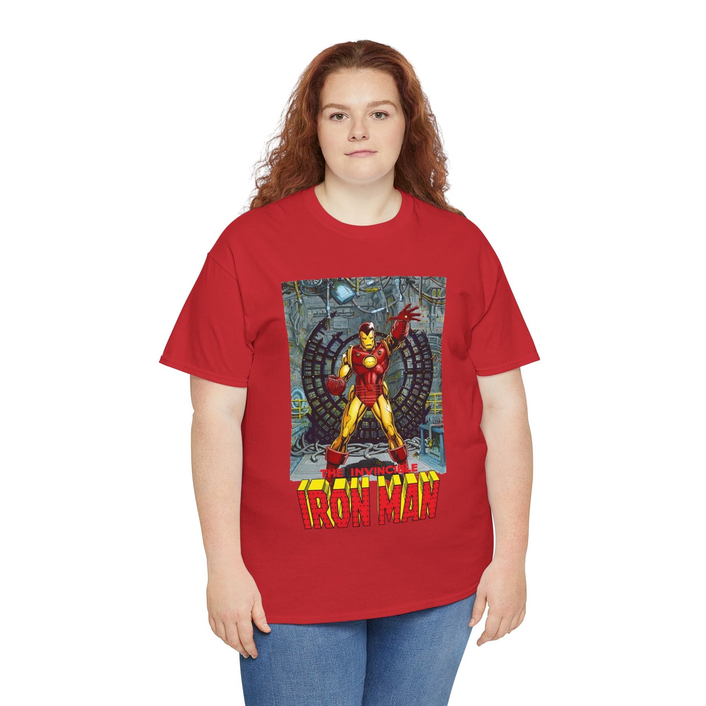 Iron Man T-Shirt - Bob Layton Art - Tony Stark Armor - Avengers Member & Leader - Marvel Comics
