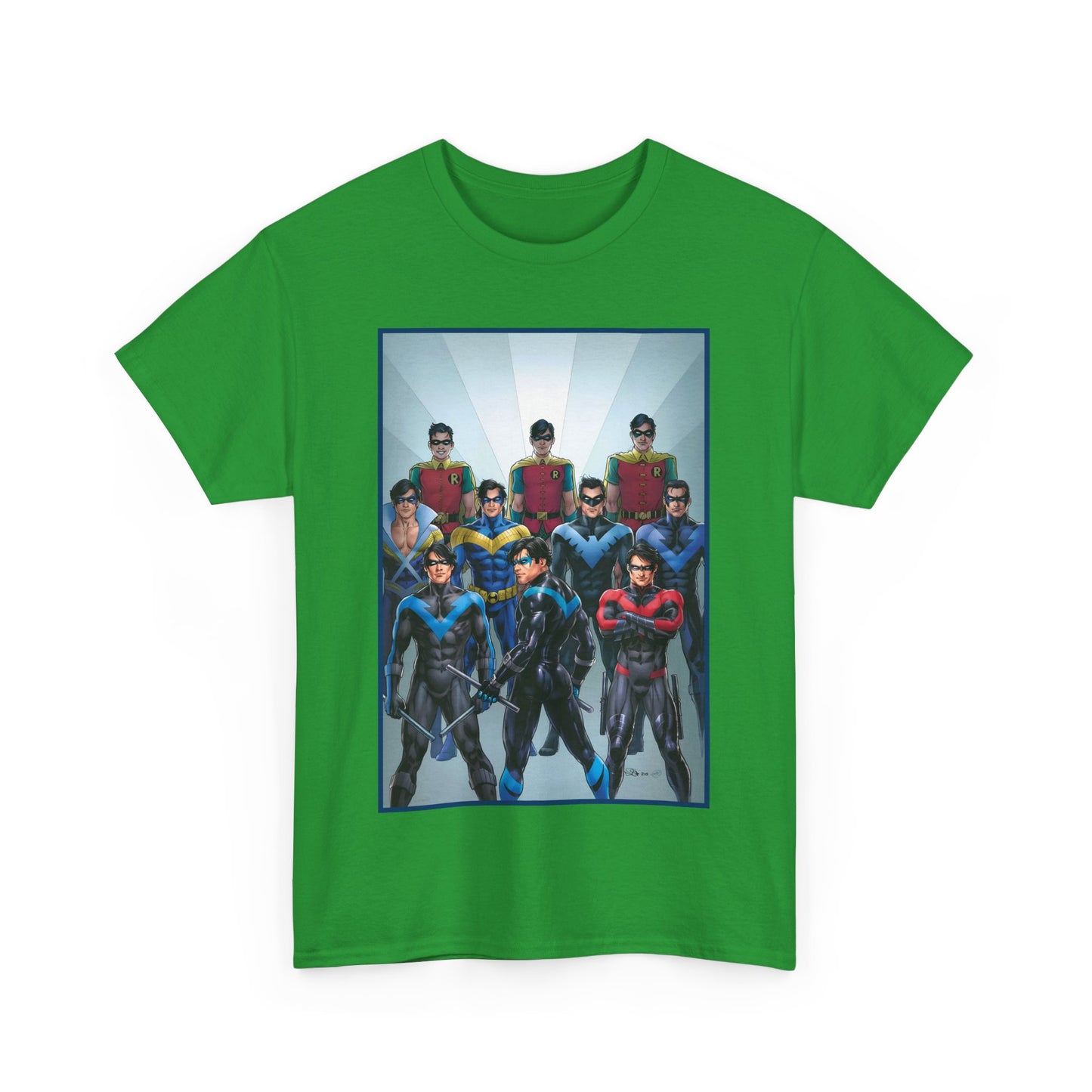 Nightwing Through the Ages T-Shirt - Nicola Scott Art - Dick Grayson, Robin the Boy Wonder - Batman Sidekick - New Teen Titans Leader - DC Comics
