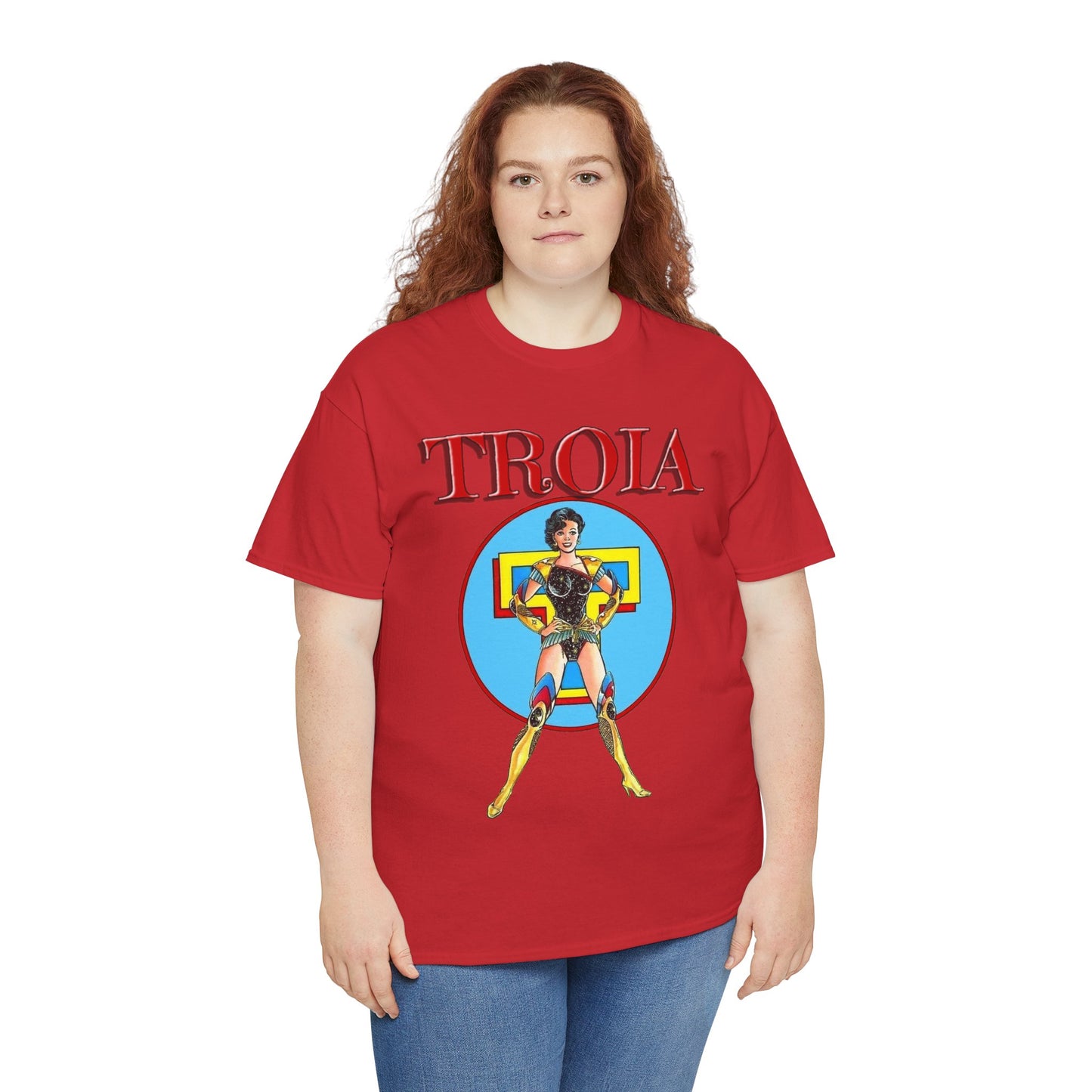 Troia T-Shirt - George Perez Art - New Teen Titans - Donna Troy - Wonder Girl - Greek God Connection - DC Comics