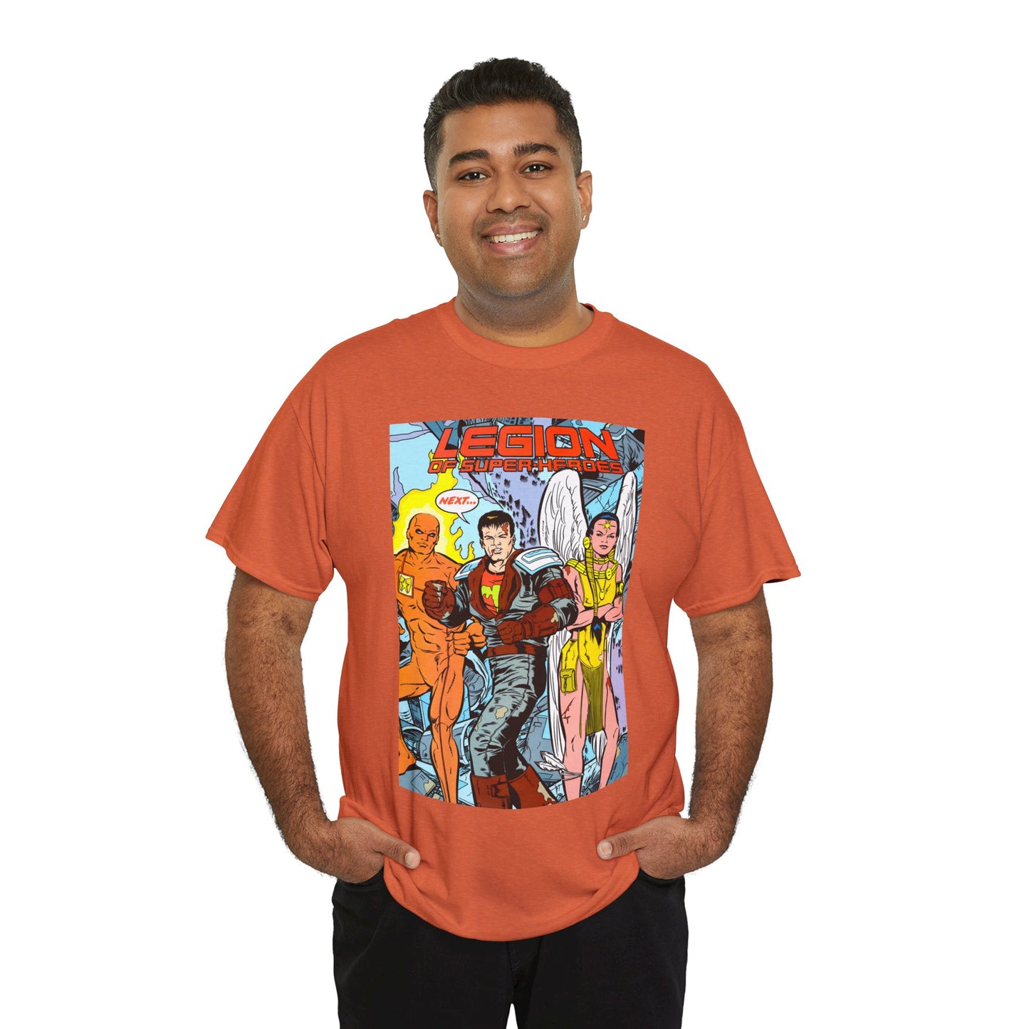 Legion of Super-Heroes #54 T-Shirt - Keith Giffen Art - DC Comics - LOSH