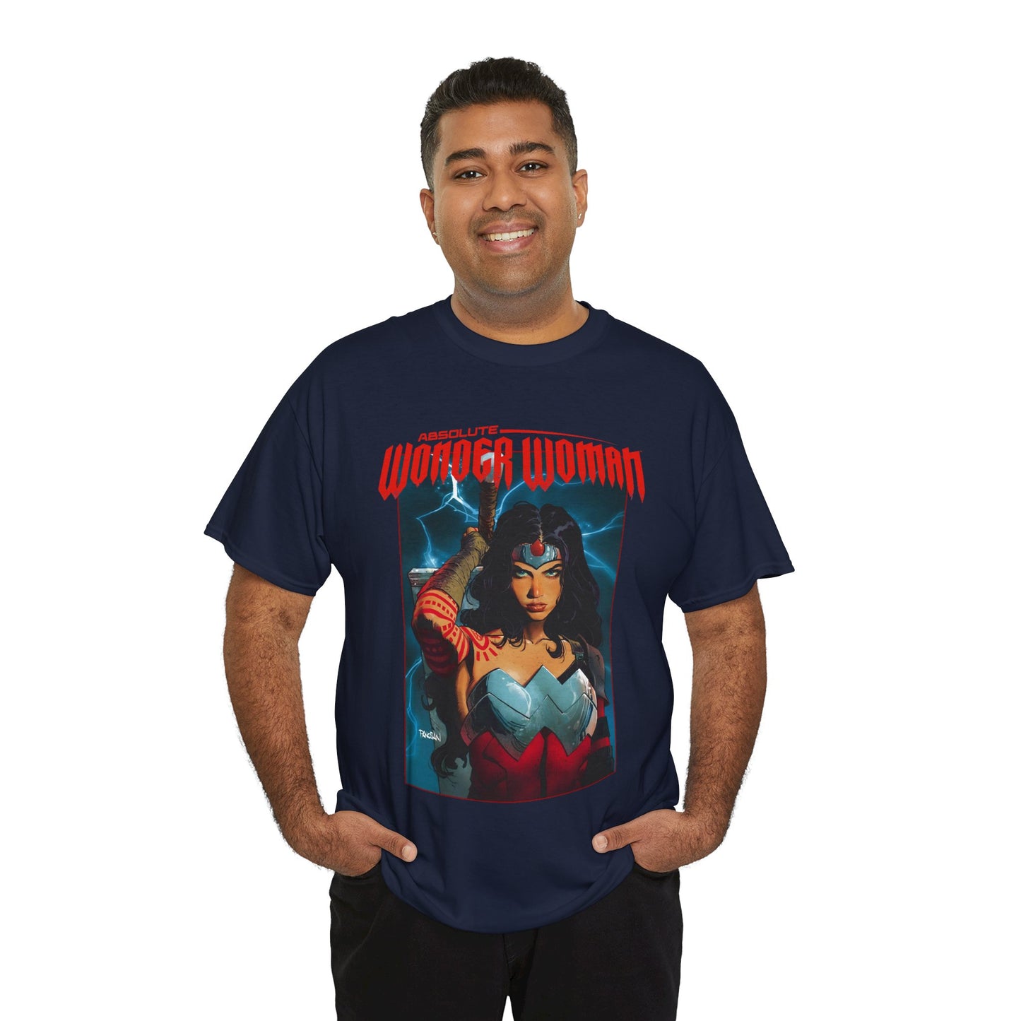 Absolute Wonder Woman T-Shirt - Dan Panosian Art - DC Comics All-In Variant Cover - Raised in Hell by Circe
