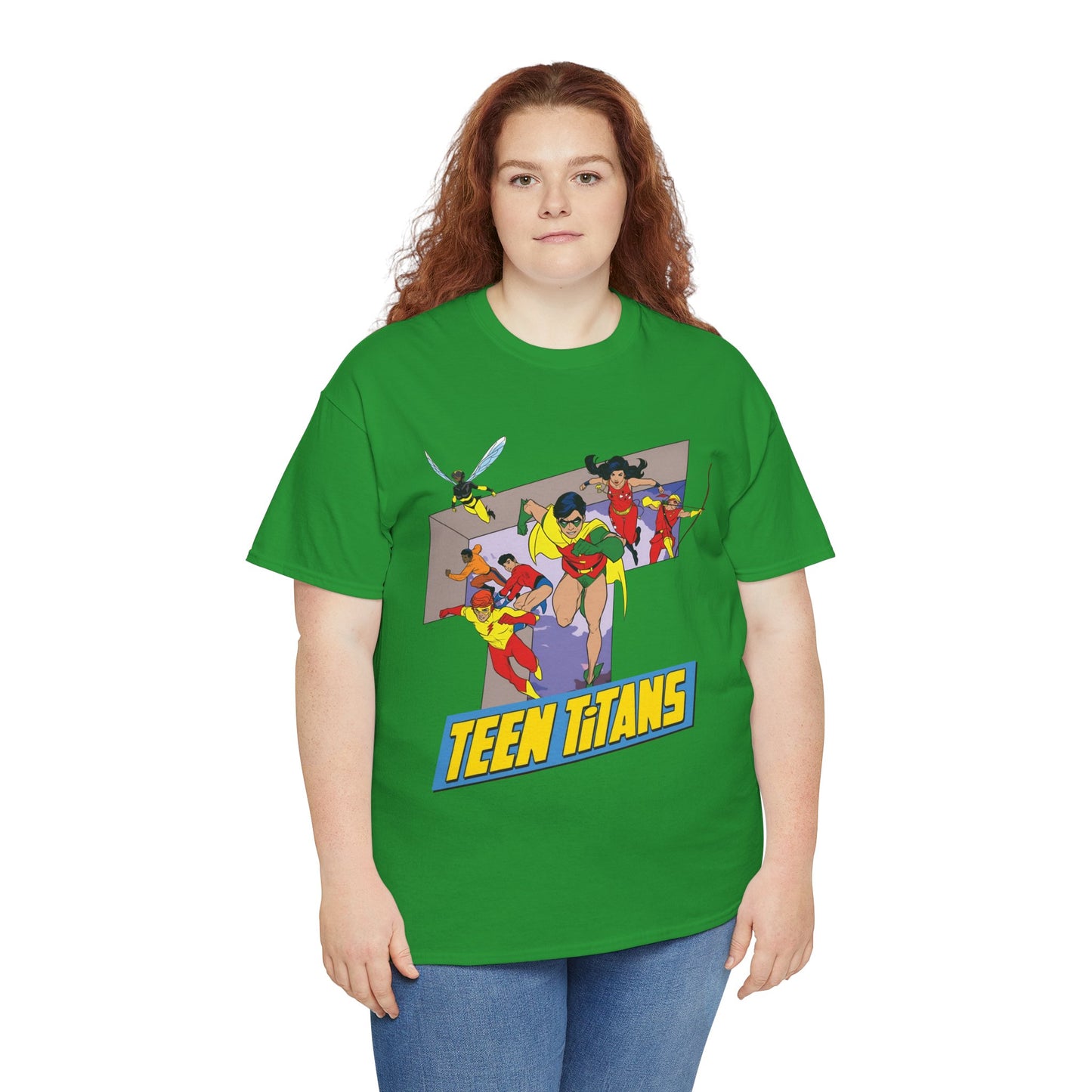 Teen Titans T-Shirt - Robin, Wonder Girl, Kid Flash, Speedy, Bumblebee, Mal, Aqualad - DC Comics