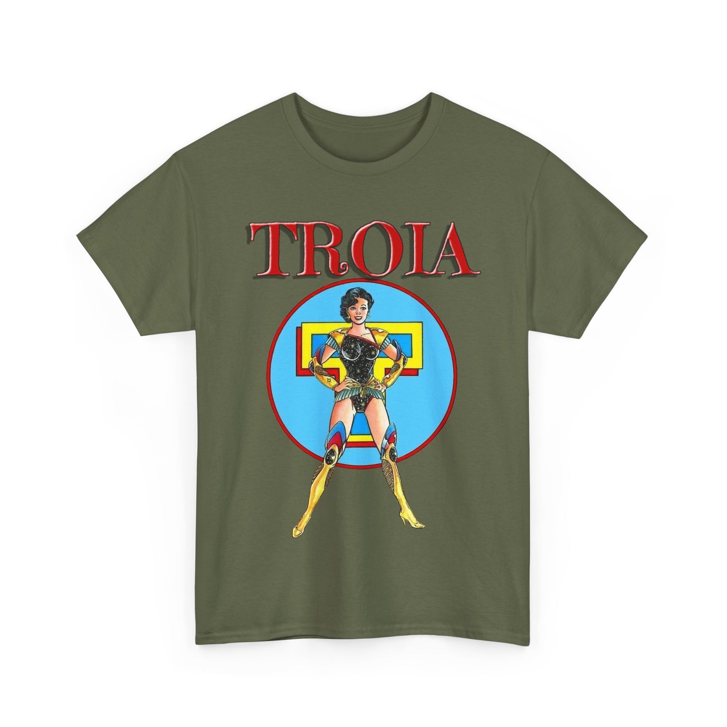 Troia T-Shirt - George Perez Art - New Teen Titans - Donna Troy - Wonder Girl - Greek God Connection - DC Comics