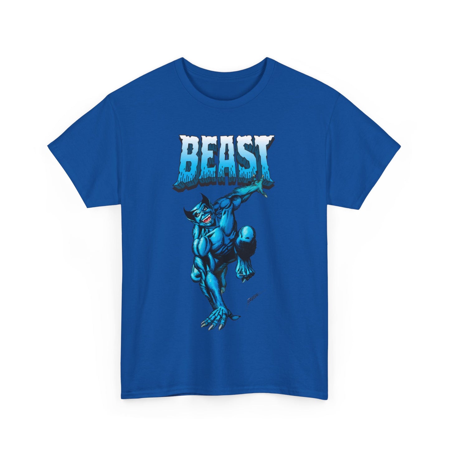 Beast T-Shirt - George Perez Art - Avengers, X-Men Member - Hank McCoy - Marvel Comics