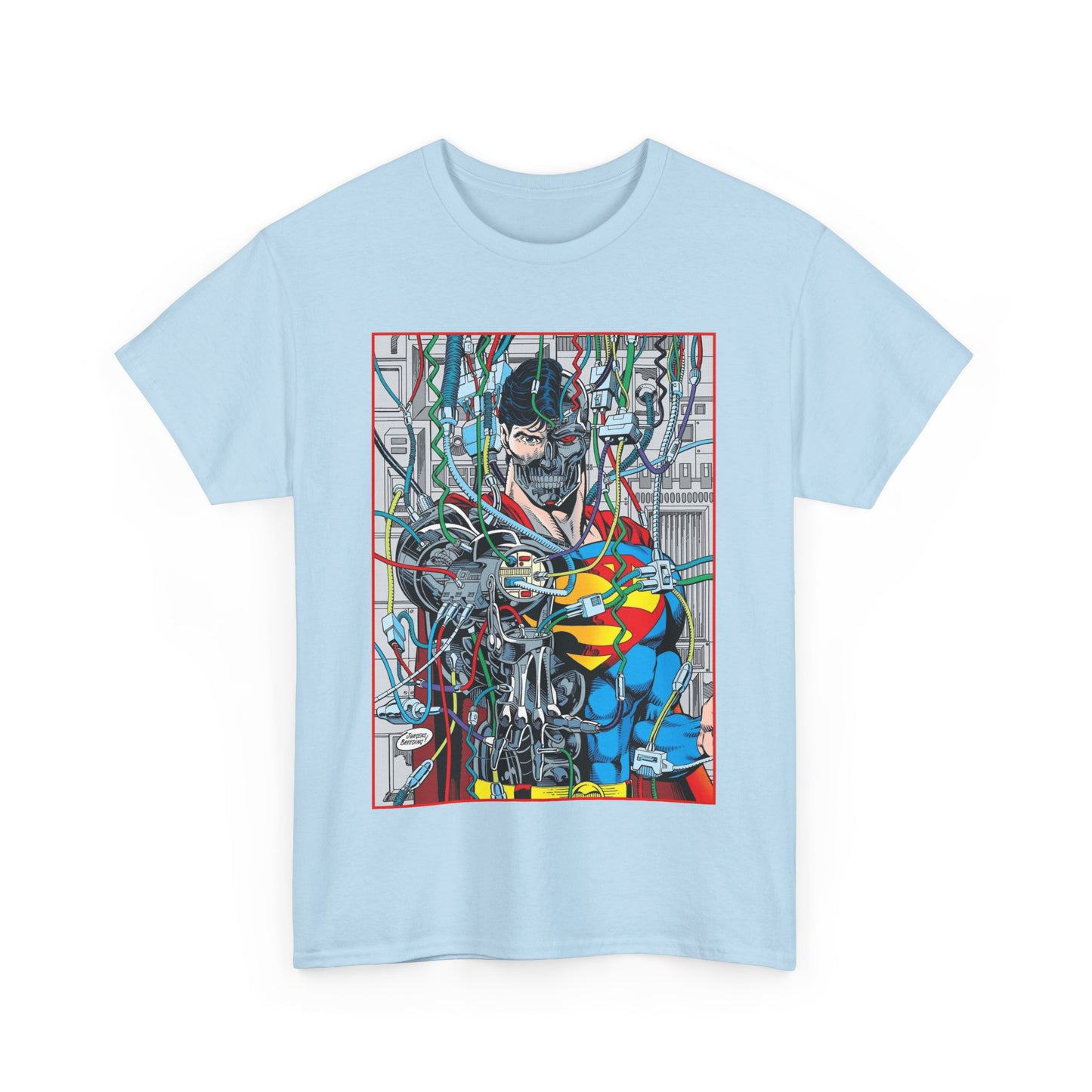 Cyborg Superman T-Shirt - DC Comics - Dan Jurgens Art - Reign of the Supermen - Popular 90s Story