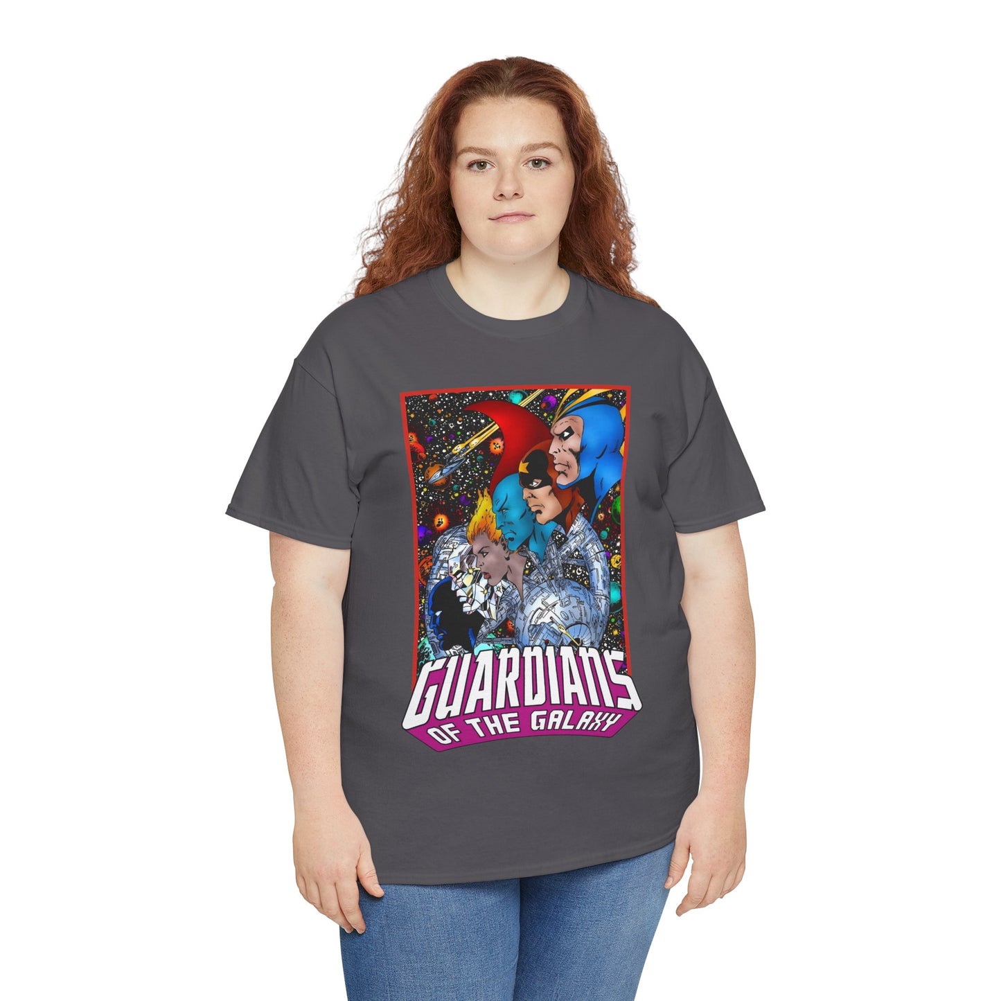Guardians of the Galaxy T-Shirt - George Perez Art - Starhawk, Yondu, Vance Astro - Marvel Comics
