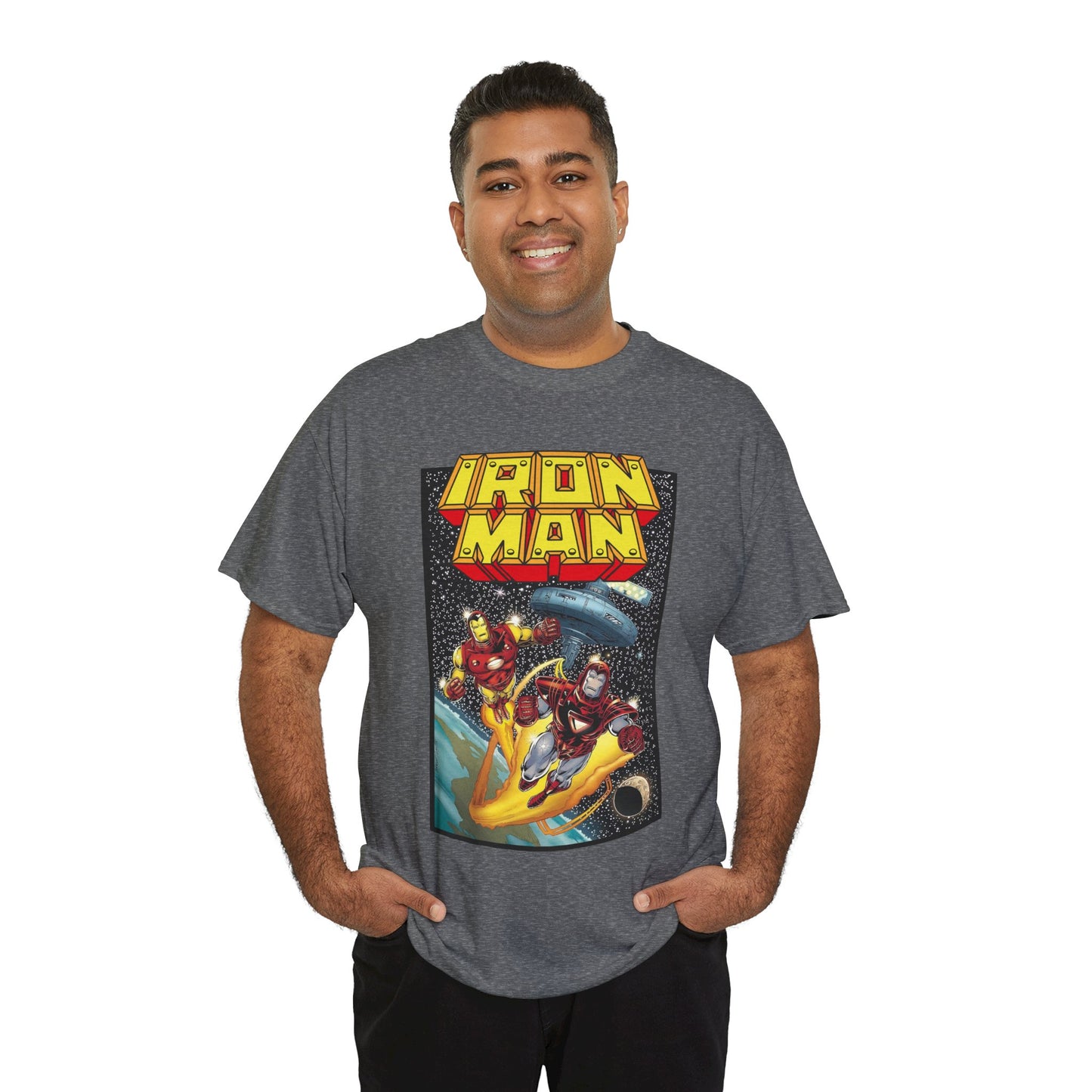Iron Man T-Shirt - Mark D Bright Art - Armor Wars - War Machine - Tony Stark & James Rhodes - Marvel Comics