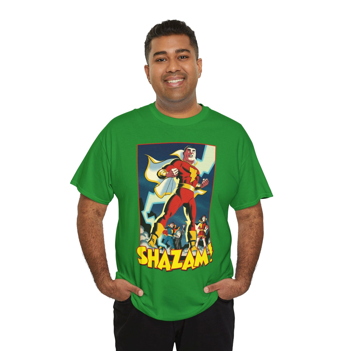 Shazam T-Shirt - Michael Cho Art - Marvel Family - Mary Marvel, Captain Marvel Jr - DC Comics