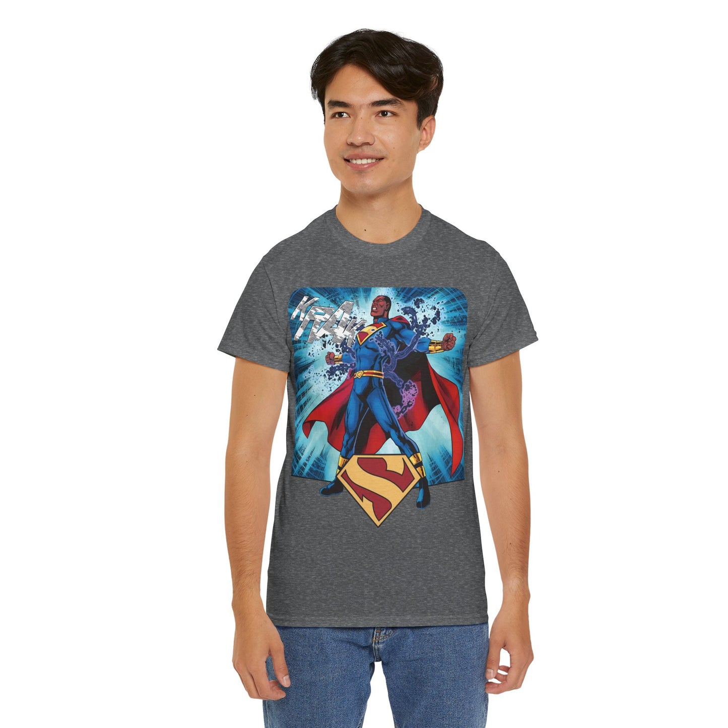 Superman Earth 23 T-Shirt - DC Comics - Calvin Ellis, Vathlo - Justice Incarnate - President