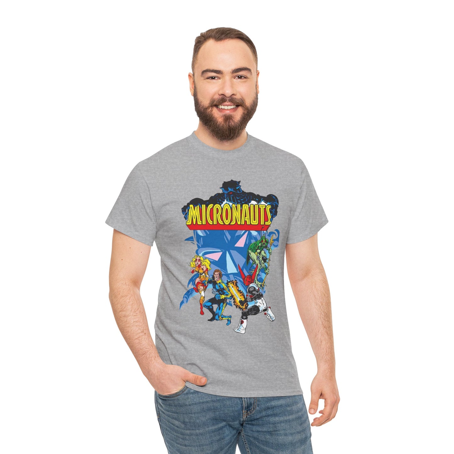 Micronauts T-Shirt - Microverse - Arcturus Rann, Acroyear, Bug - Marvel Comics