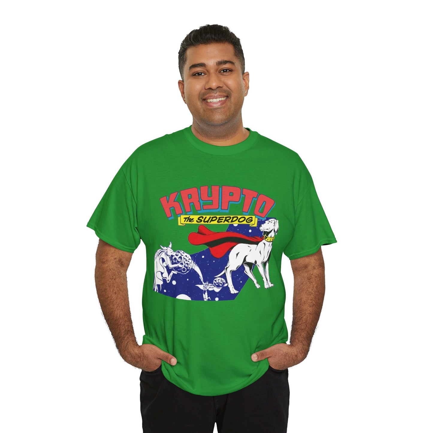 Krypto T-Shirt - James Gunn Superman Movie 2025 - Superman's Beloved Pet -Super Dog from Krypton - Stays at the Fortress of Solitude - DC Comics
