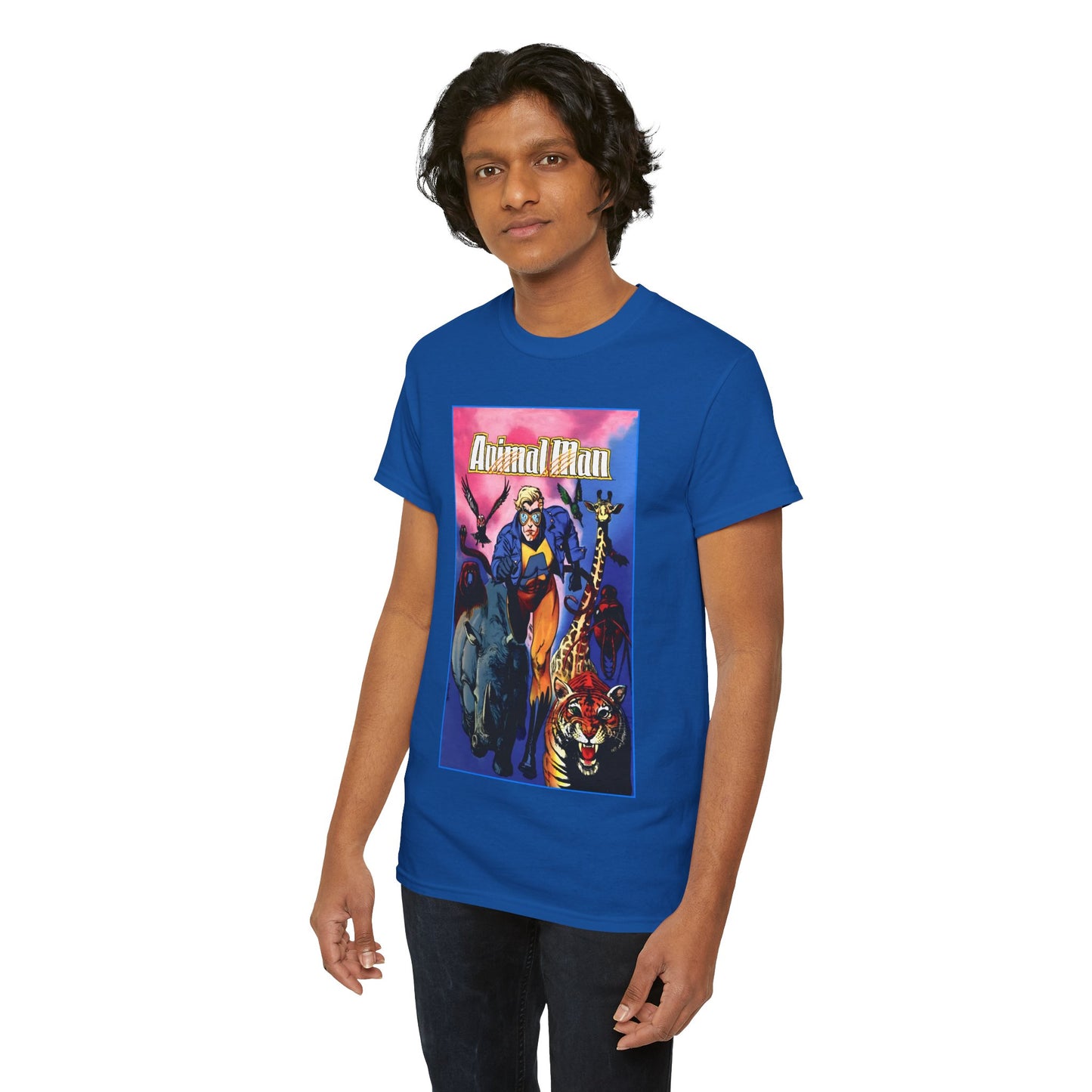 Animal Man T-Shirt - Brian Bolland Art - #1 Cover Art - Buddy Baker - DC Comics, Vertigo Comics