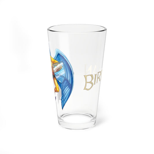 Birdman Pint Glass, 16oz - Hanna-Barbera Saturday Morning Cartoon - Avenger - Classic Animation