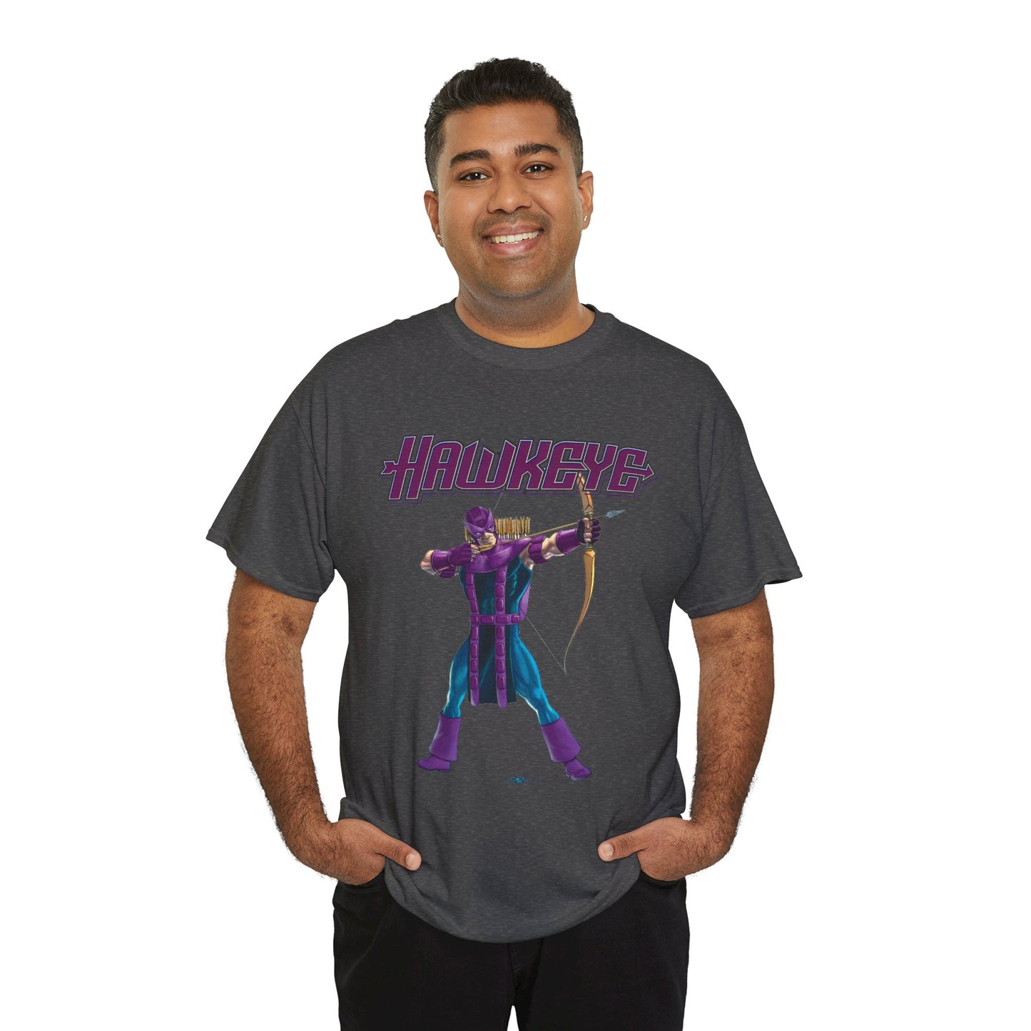 Hawkeye T-Shirt - George Perez Art - Avengers Member/Leader - Clint Barton - Popular Marvel Comics Character
