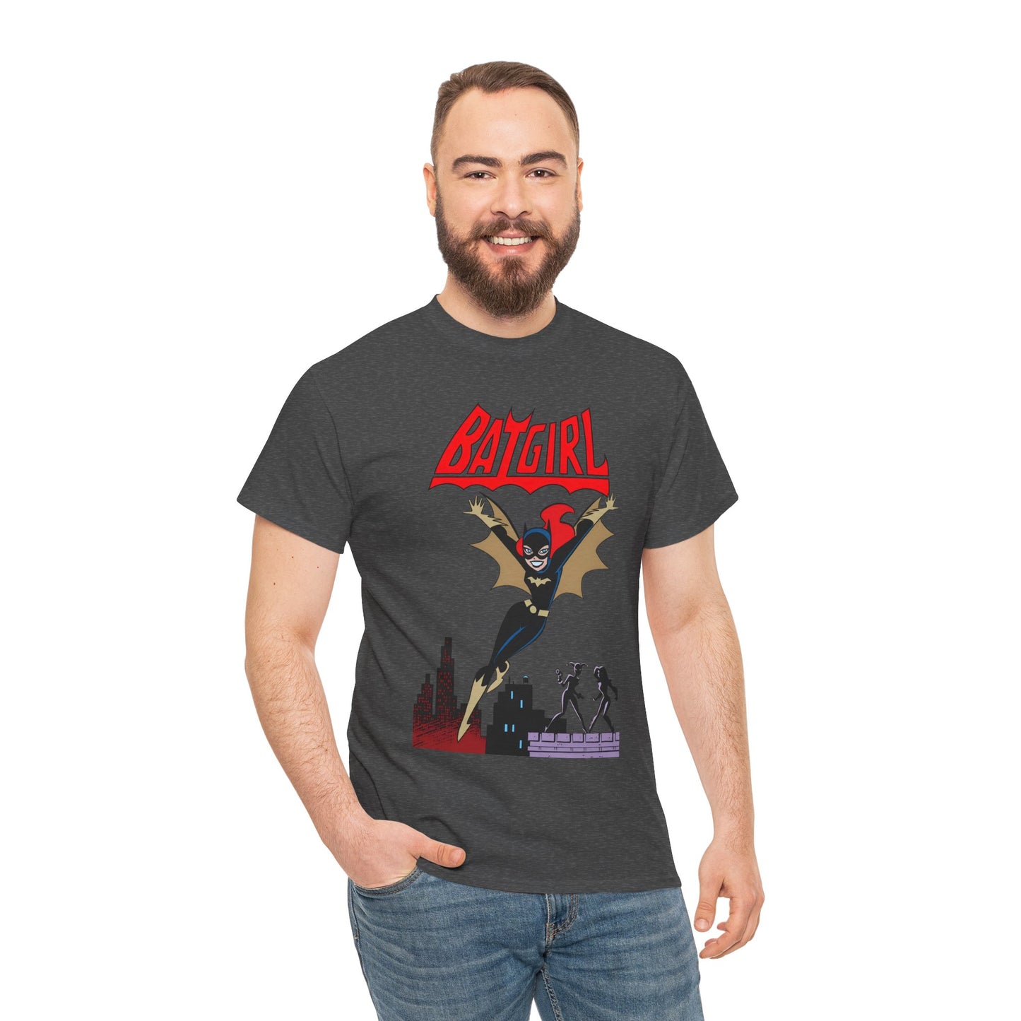 Batgirl T-Shirt - Bruce Timm Art - Batman Animated Series 1990s - Gotham City, Batman, Barbara Gordon - WB Cartoon - DC Comics
