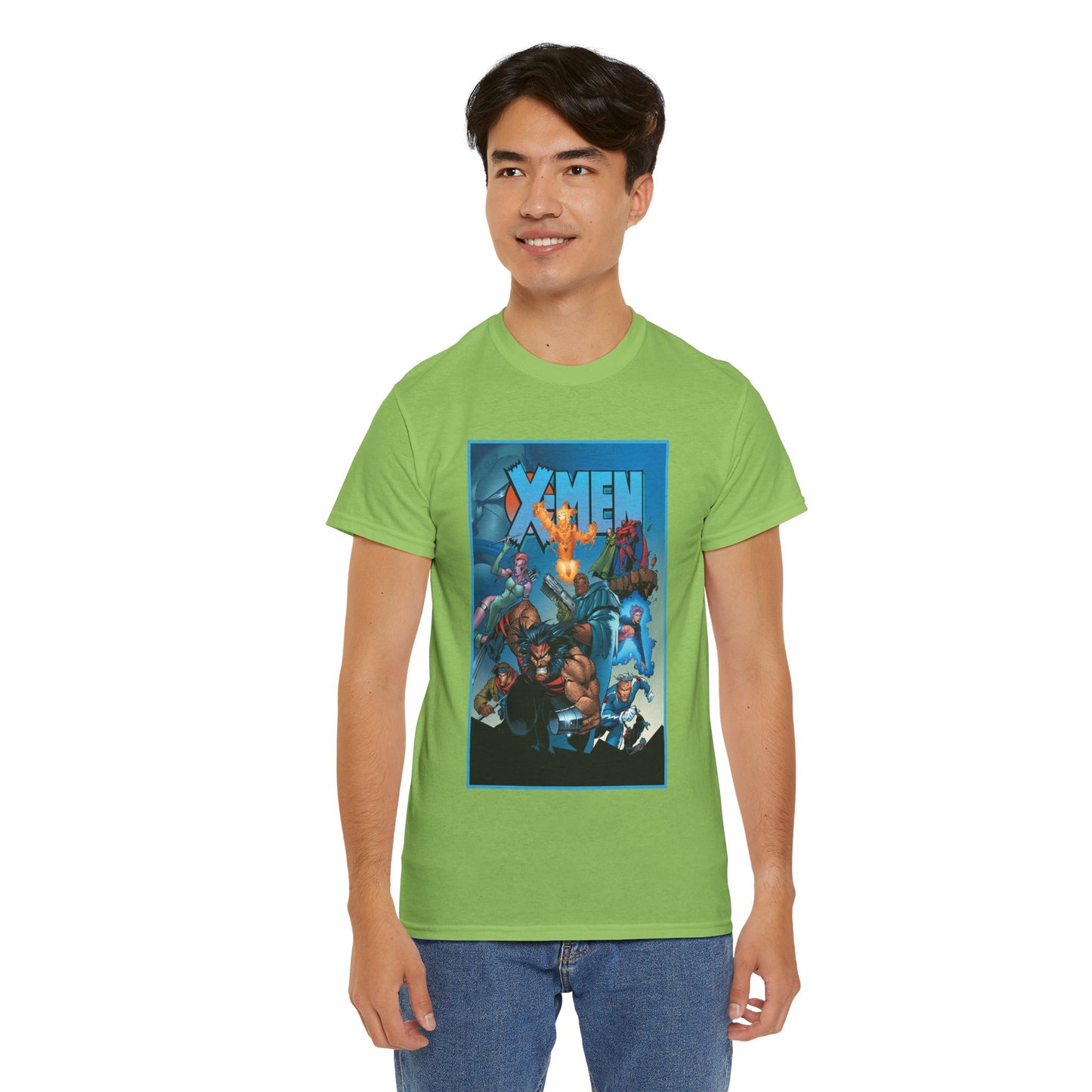 X-Men: Age of Apocalypse T-Shirt - Wolverine, Magneto, Bishop, Quicksilver, Blink - Mutant Alternate Reality - Marvel Comics