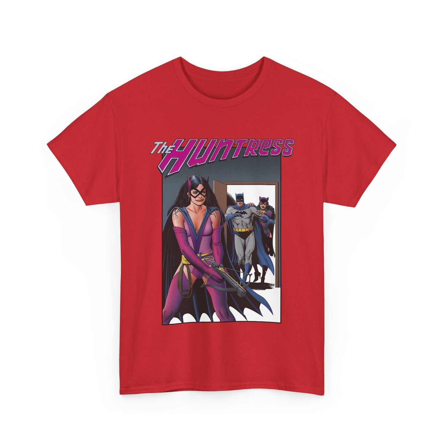 Huntress Shirt - Brian Bolland Art - Helena Wayne, Batman and Catwoman's Daughter - JSA Member, Earth 2 - DC Comics