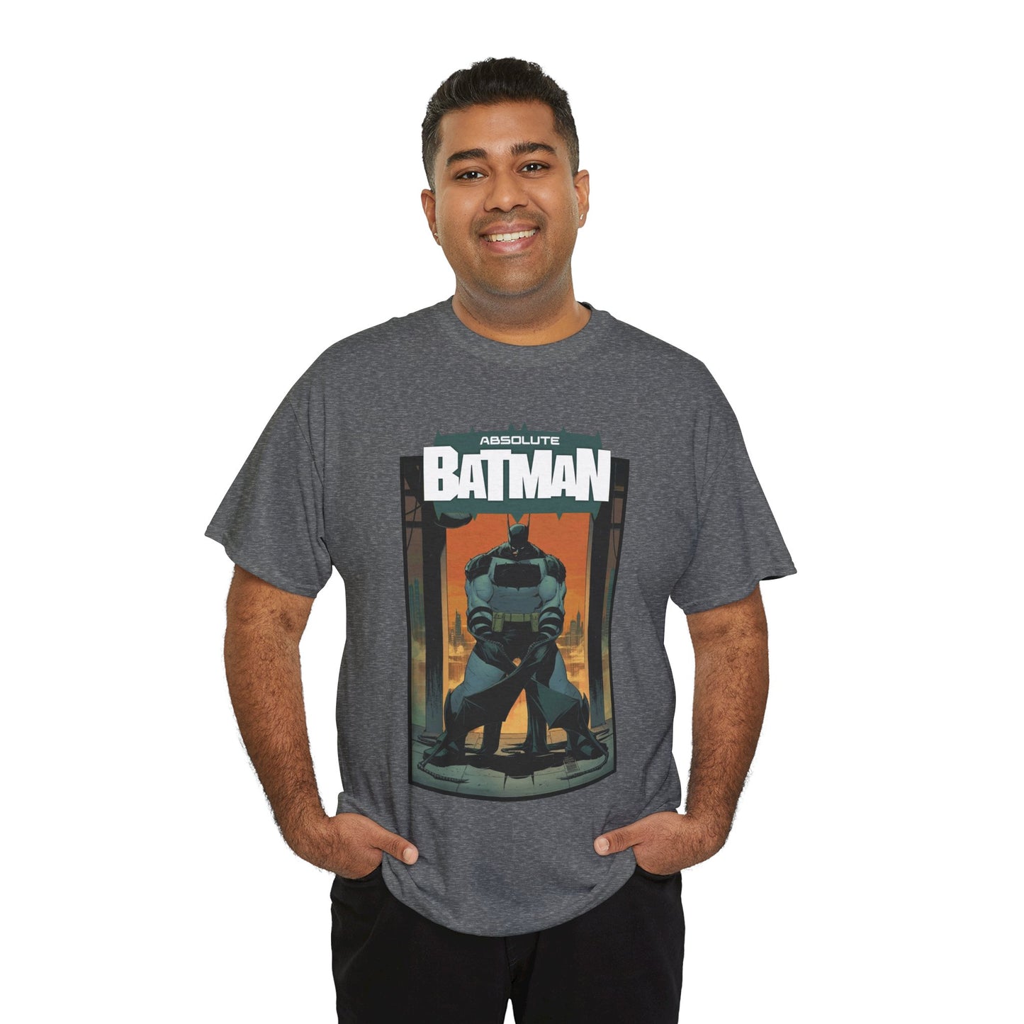 Absolute Batman T-Shirt - DC All-In Series - Amazing Nick Dragotta Art, Scott Snyder Story - Gotham City, Bruce Wayne - DC Comics