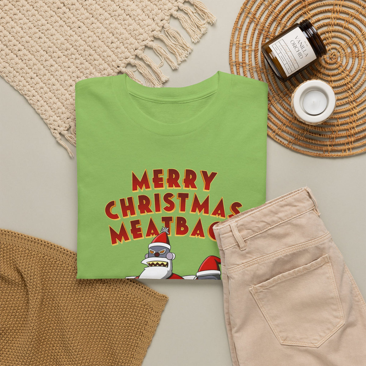 Robot Santa Claus & Bender Futurama Christmas T-Shirt