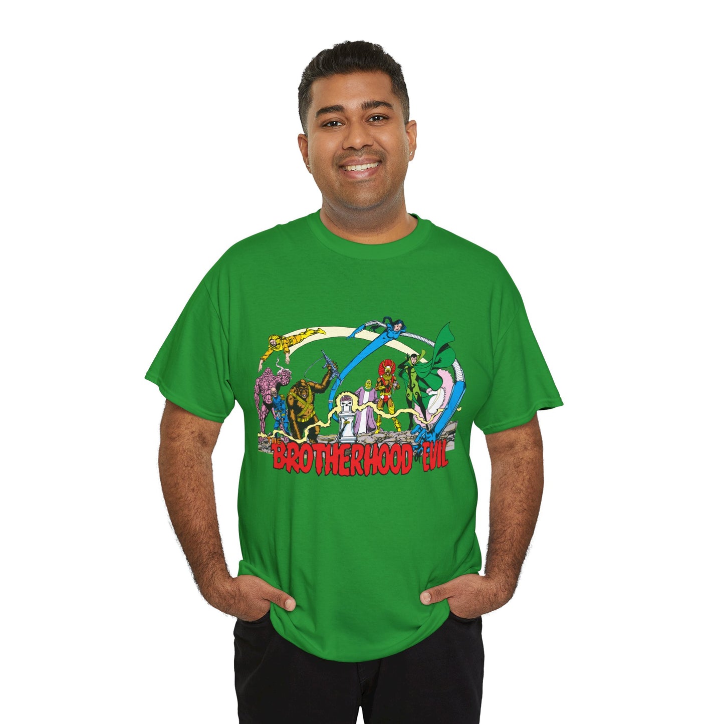 Brotherhood of Evil T-Shirt - George Perez Art - New Teen Titans, Doom Patrol - DC Comics - Madame Rouge, Phobia