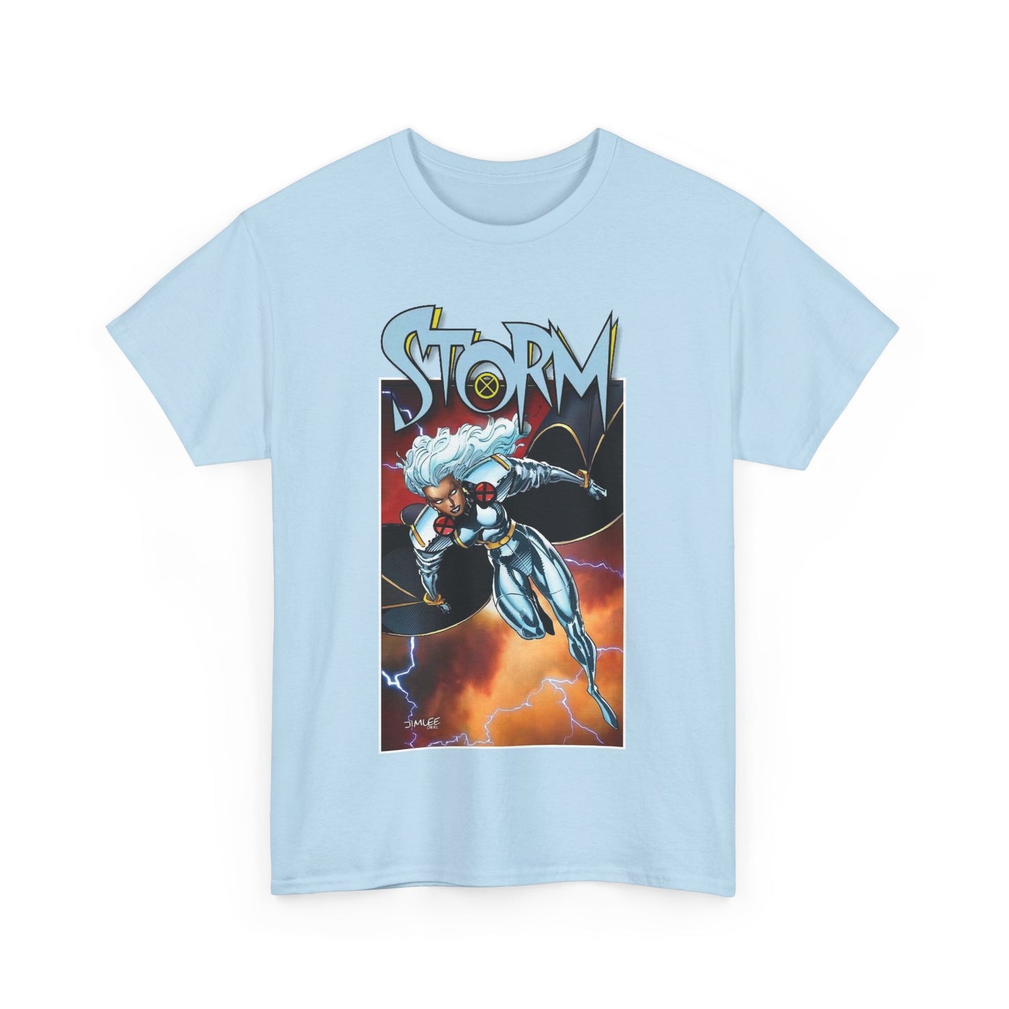 Storm T-Shirt - Jim Lee Art - Ororo - Uncanny X-Men Member & Leader - Heroic Mutant - Marvel Comics