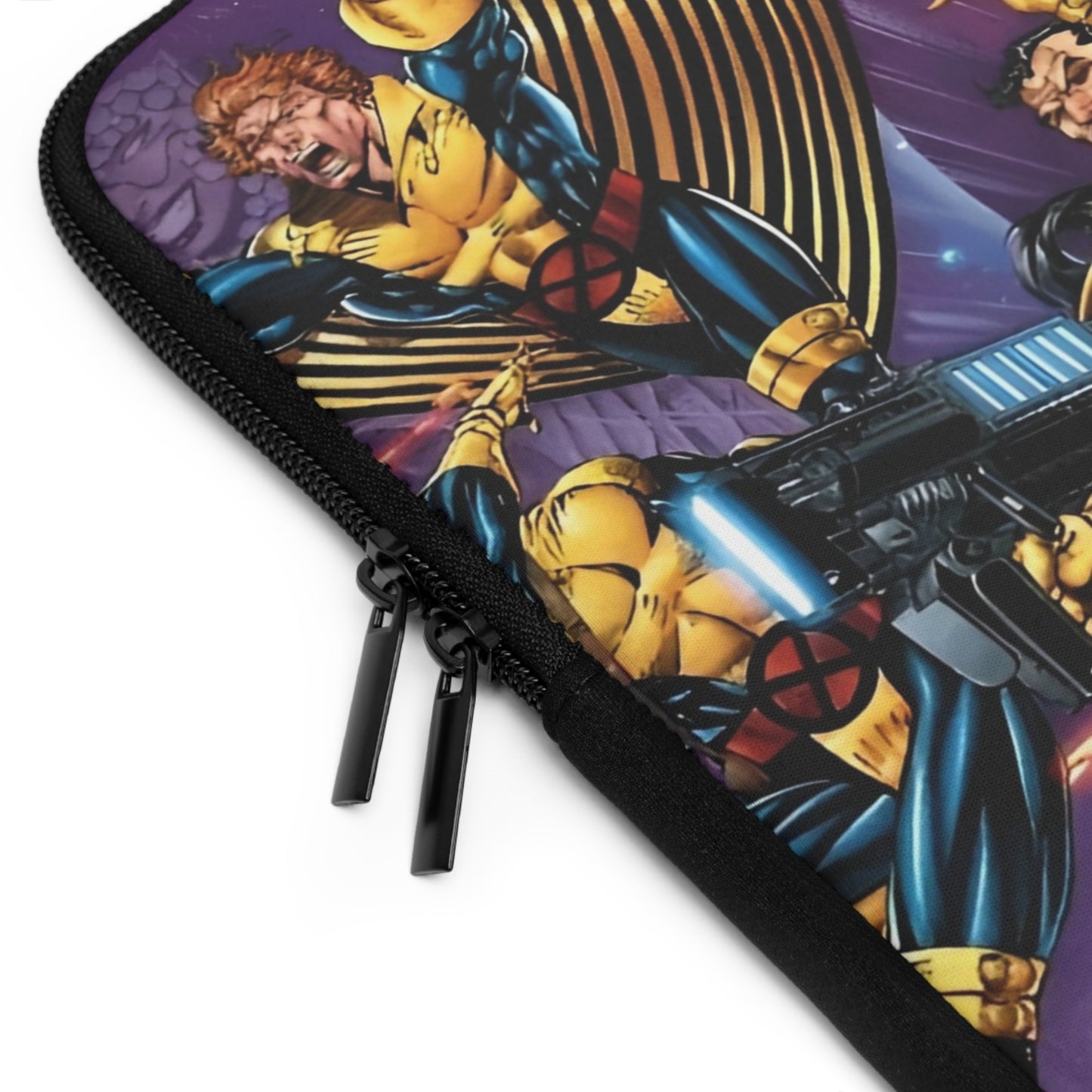 Uncanny X-Men Laptop Sleeve (15" or 17") - Jim Lee Art - Marvel Comics - Wolverine, Psylocke, Storm, Jubilee, Banshee