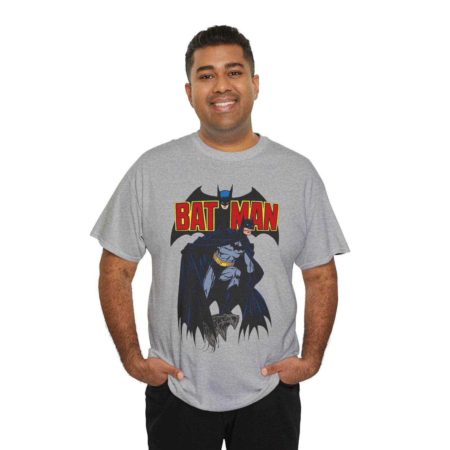 Golden Age Batman T-Shirt - John Byrne Art - DC Comics - Gotham City - Justice Society Member - JSA