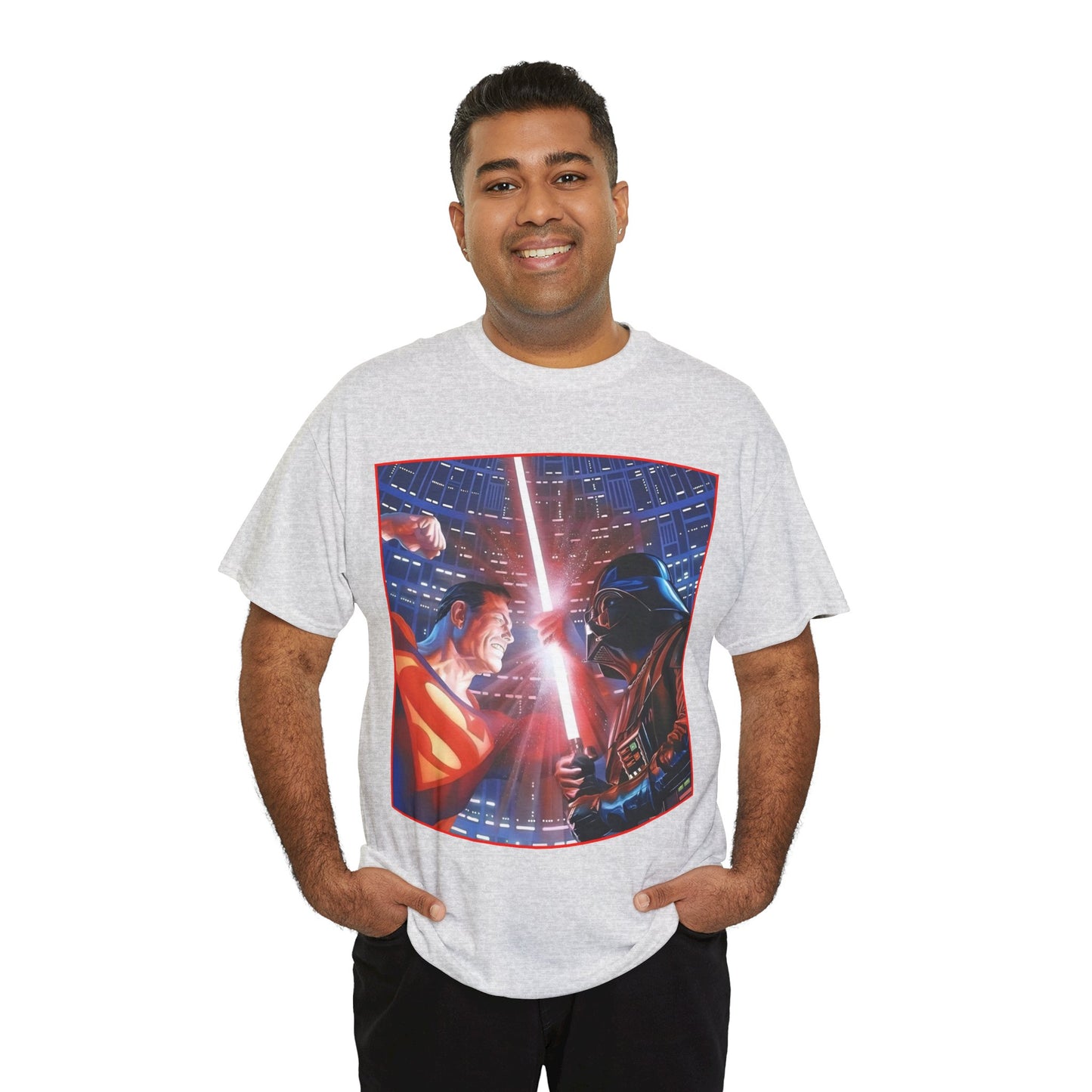 Superman Vs Darth Vader T-Shirt - Alex Ross Art - DC Comics - Star Wars