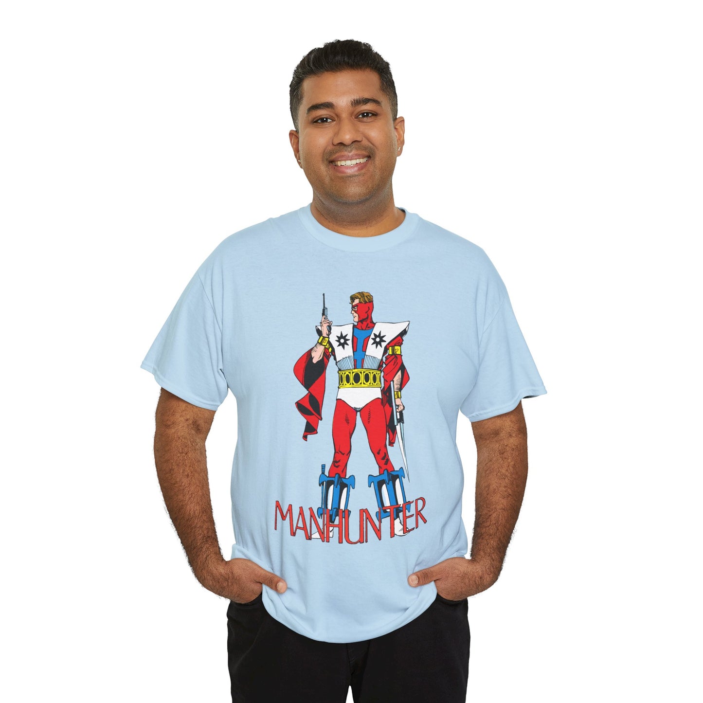 Manhunter T-Shirt - Walt Simonson Comic Book Art - Paul Kirk - Popular DC Comics Character 1970s - Batman Connection - Detective Comics