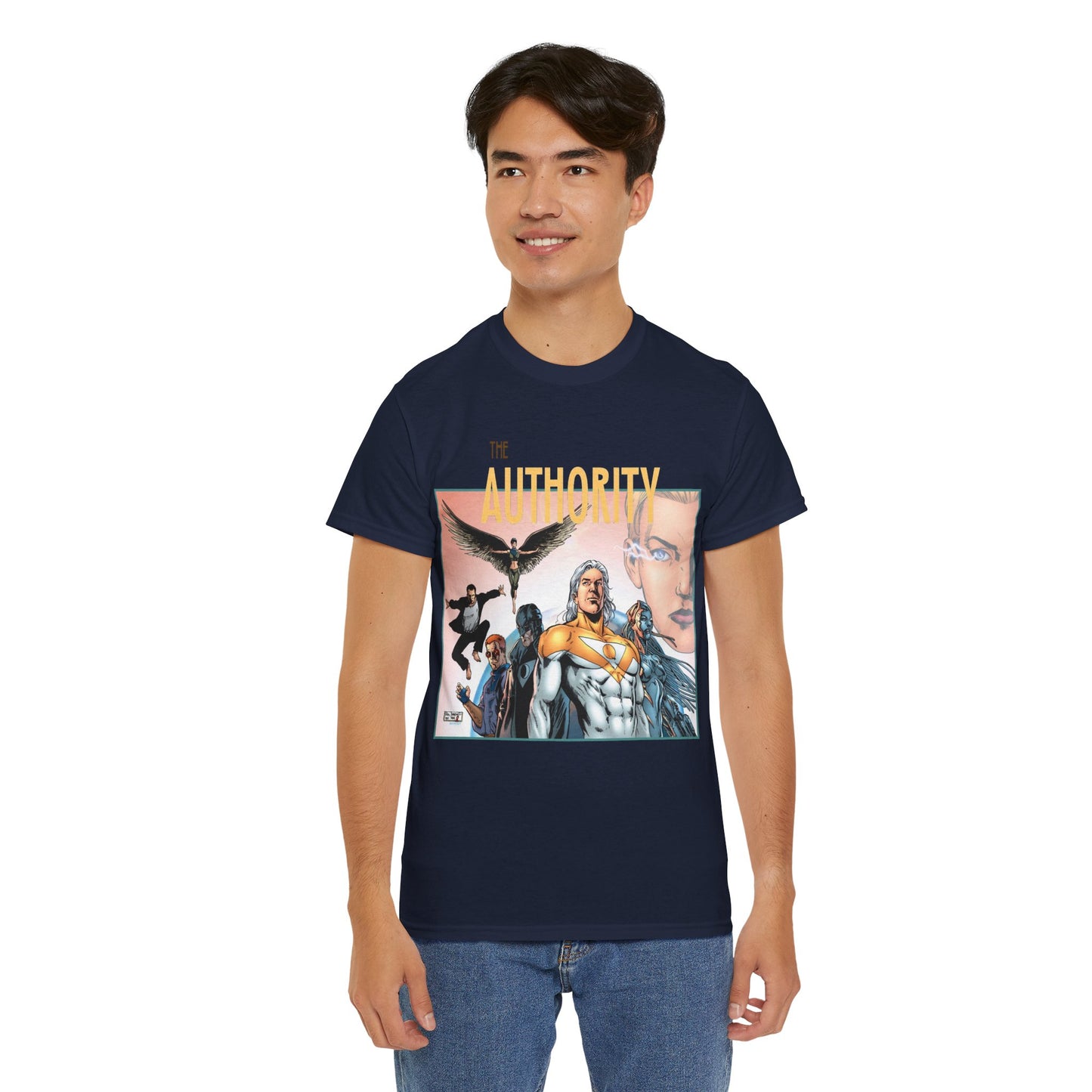 Authority T-Shirt - Wildstorm/DC Comics - Phil Jimenez Art - Apollo, Midnighter, The Engineer, Jack Hawksmoor
