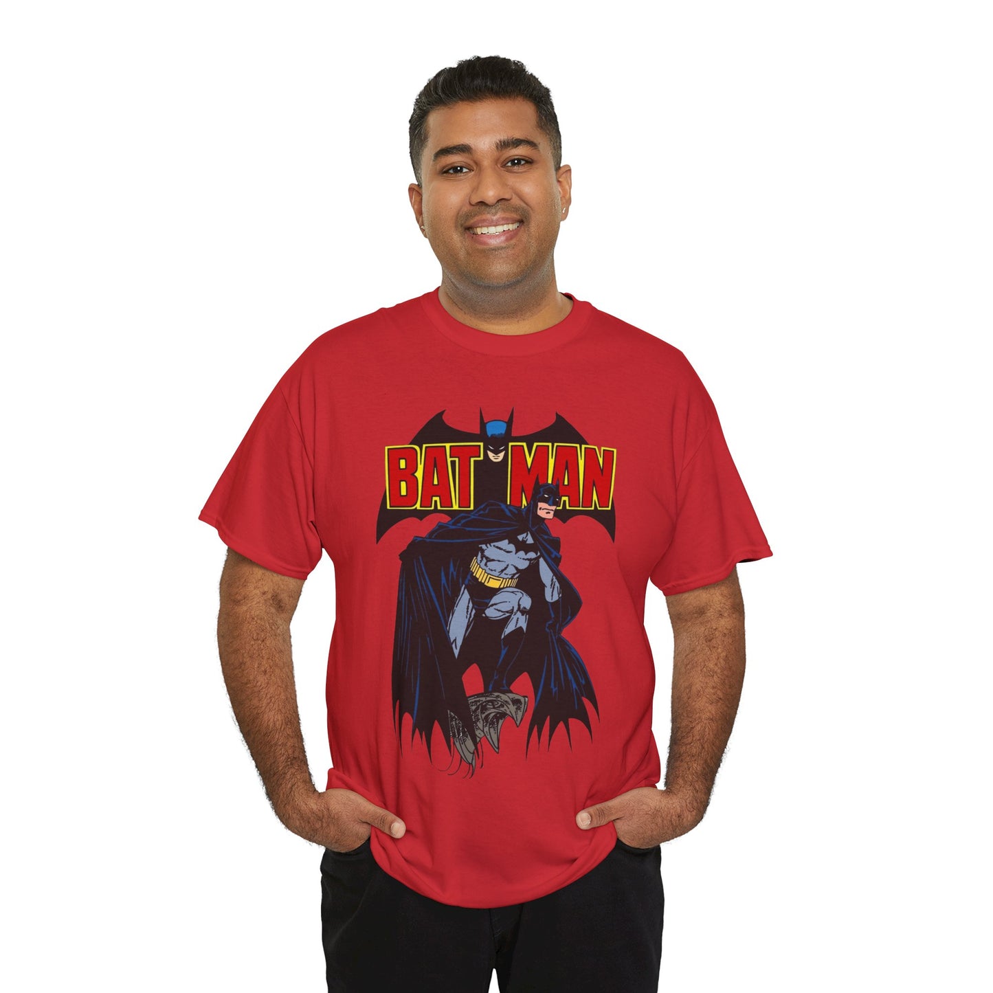Golden Age Batman T-Shirt - John Byrne Art - DC Comics - Gotham City - Justice Society Member - JSA