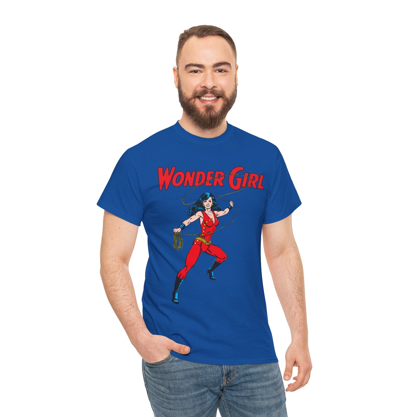 Wonder Girl T-Shirt - George Perez Art - New Teen Titans Member/Leader - Donna Troy, Sister of Wonder Woman - Troia - DC Comics