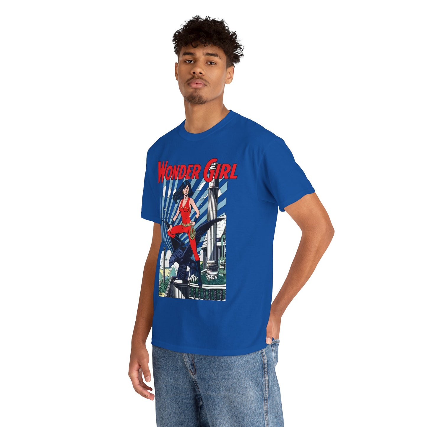 Wonder Girl T-Shirt - George Perez Art - New Teen Titans Member & Leader - Donna Troy, Sister of Wonder Woman - Amazon Warrior - DC Comics