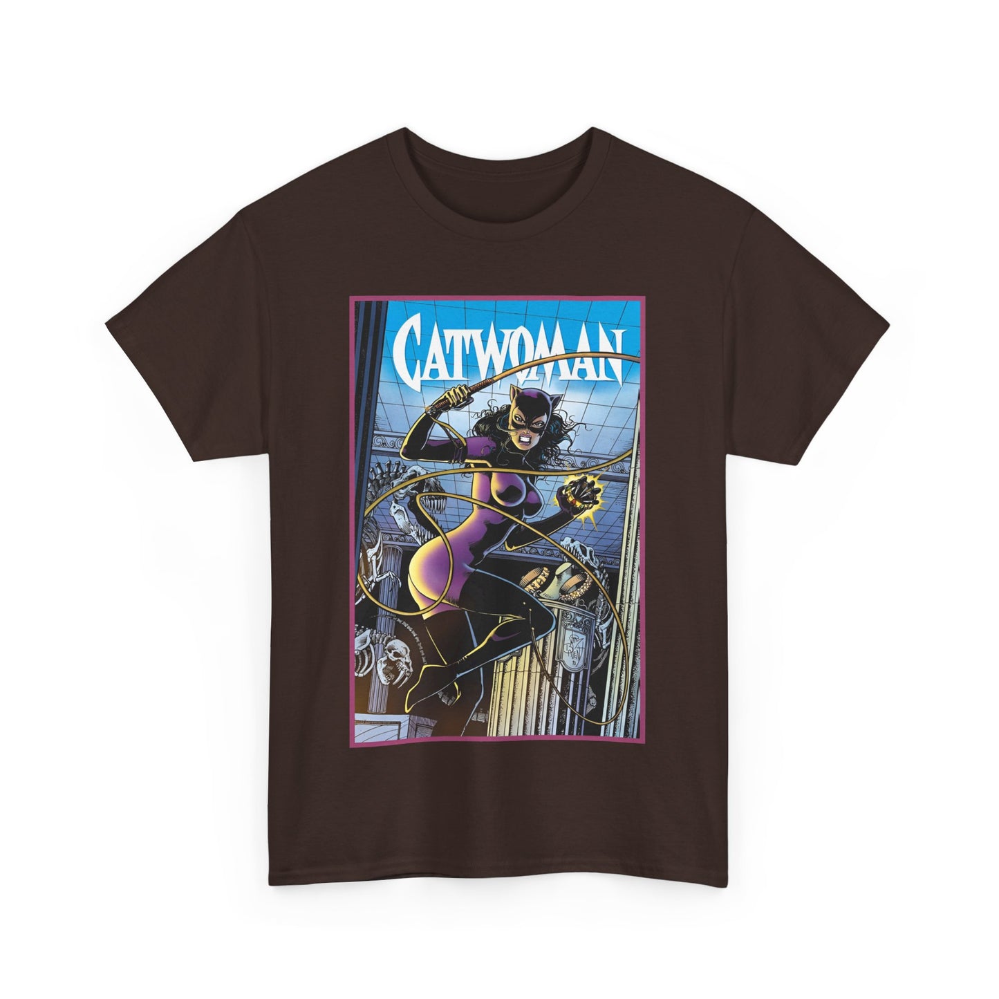 Catwoman T-Shirt - Jim Balent 1990s Art - Selina Kyle - Batman Character, Ally - Gotham City - DC Comics