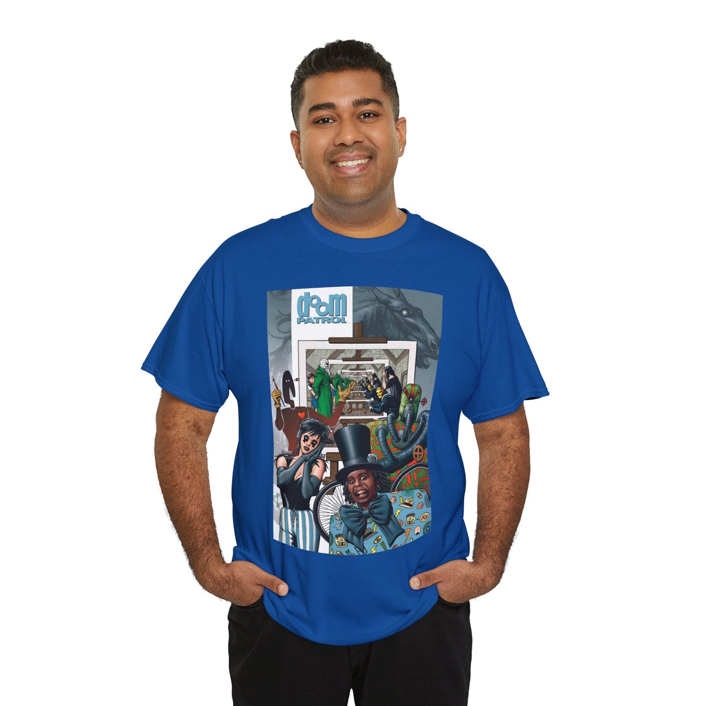 Doom Patrol T-Shirt - Brian Bolland Art - Grant Morrison Story - DC Comics/Vertigo Comics