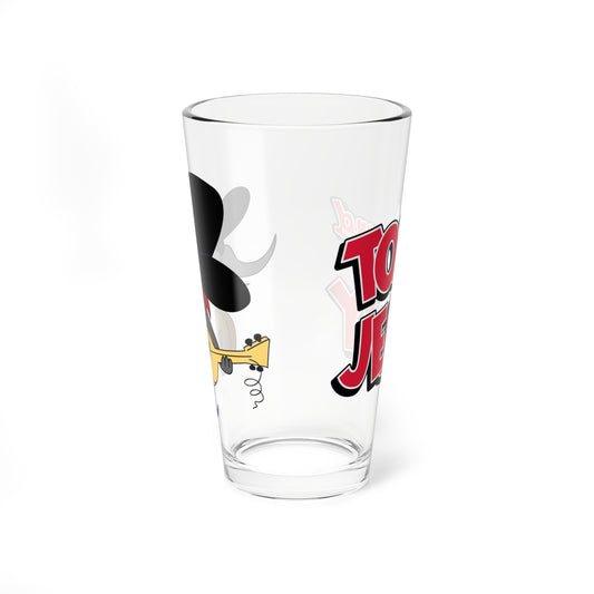 Uncle Pecos Pint Glass, 16oz - Jerry's Cowboy Uncle - Pecos Pest - Tom & Jerry - Hanna-Barbera Cartoon