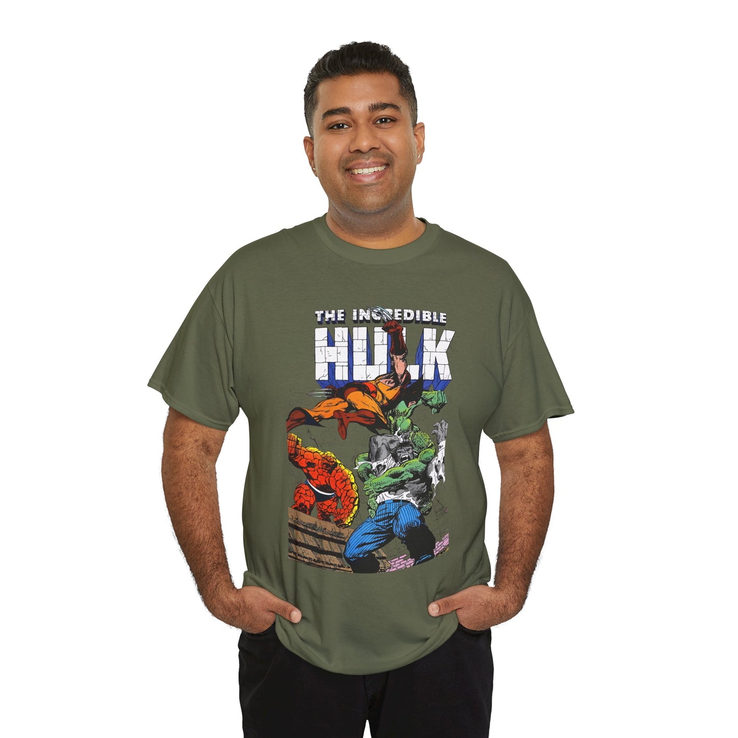 Incredible Hulk T-Shirt - Vs Wolverine, The Thing, The Abomination - Marvel Comics