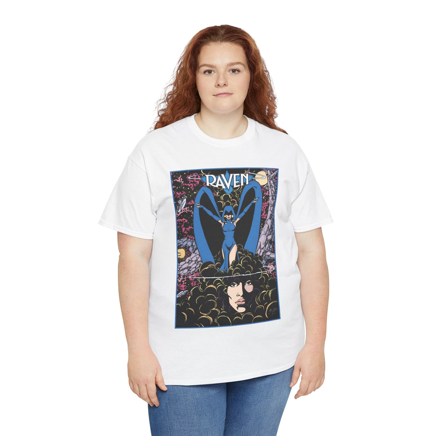 Raven T-Shirt - New Teen Titans - George Perez Art - Trigon, Azarath - DC Comics