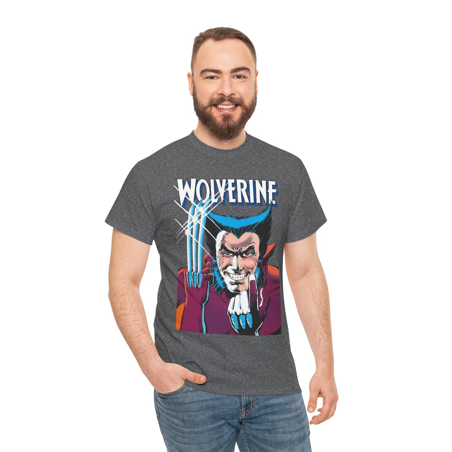 Wolverine T-Shirt - Frank Miller 1982 Cover Art - Marvel Comics - X-Men Member, Logan - Classic Mini-Series