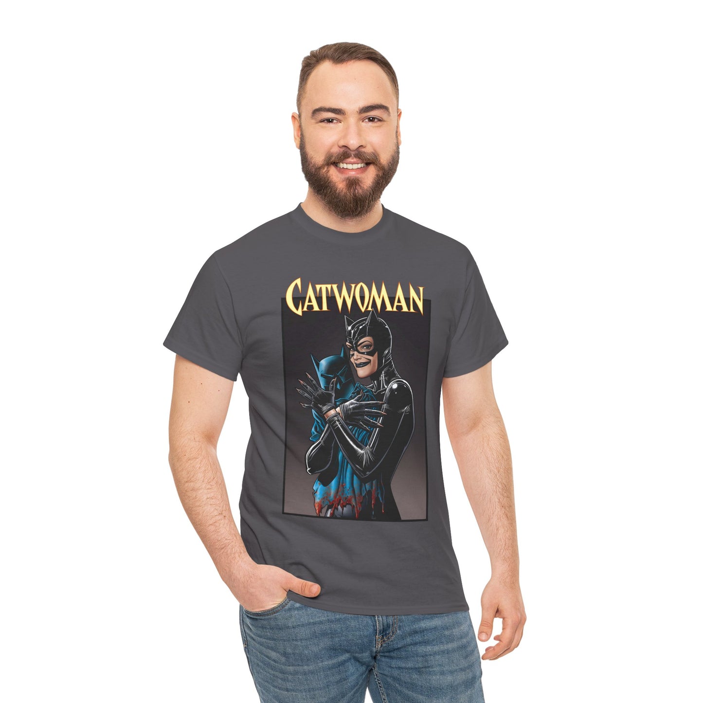 Catwoman T-Shirt - Brian Bolland Art - Batman Foe, Friend, Lover - Gotham City - Selina Kyle, Master Thief - DC Comics