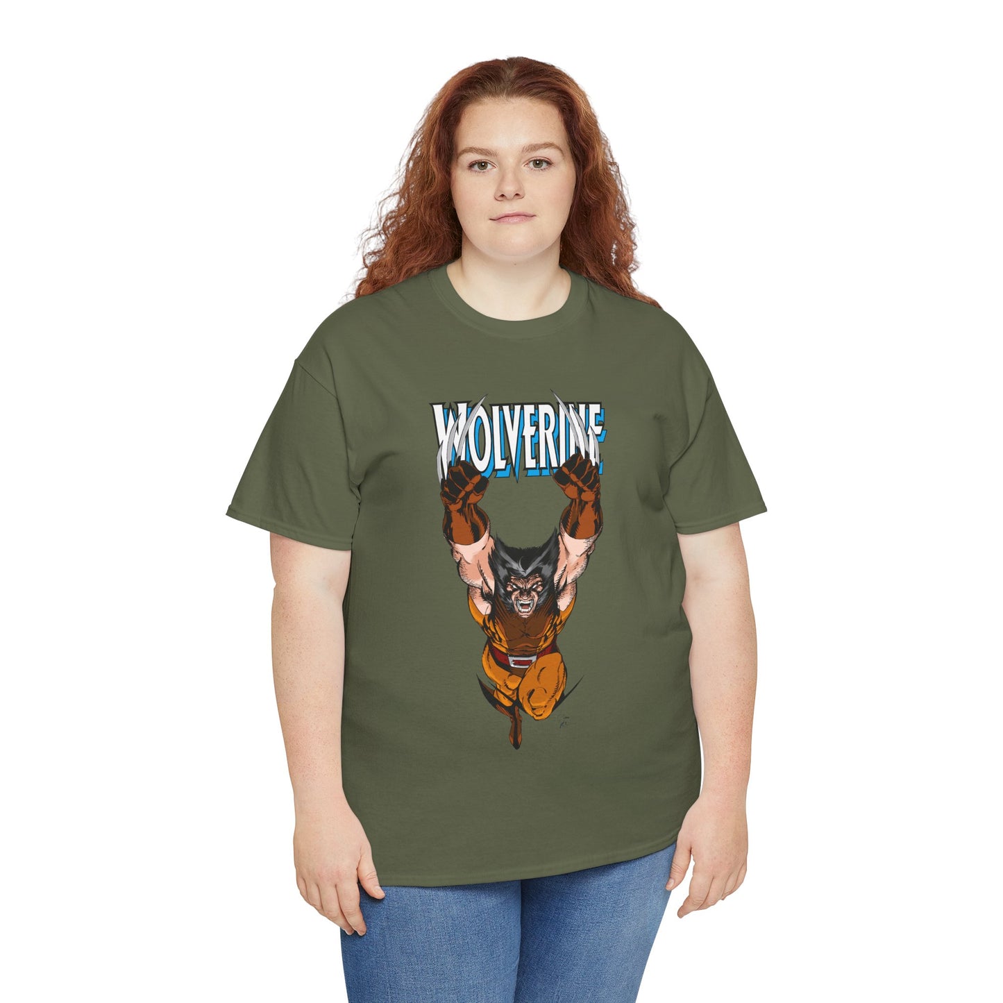 Wolverine T-Shirt - Jim Lee Art - X-Men Mutant, Member & Leader - Logan - Marvel Comics