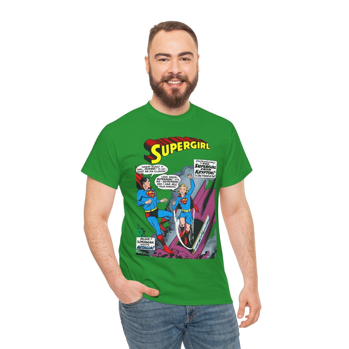 Supergirl T-Shirt - Action Comics #252 - 1st Appearance of Supergirl Cover Art - Kara from Kandor - DC Comics